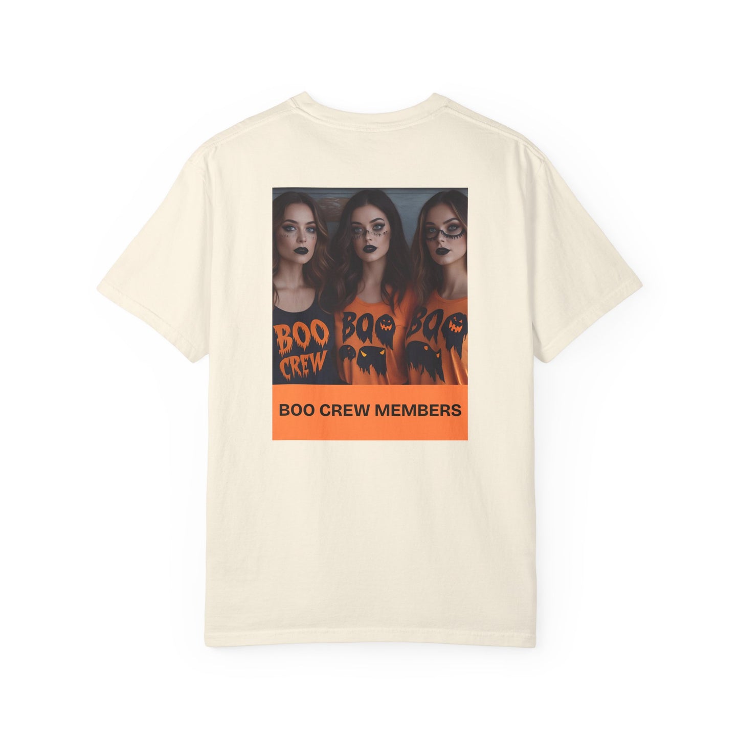 Boo Crew T-Shirt, Halloween Costume, Unisex Tee, Fall Fashion, Spooky Party Apparel, Gift for Halloween Lovers