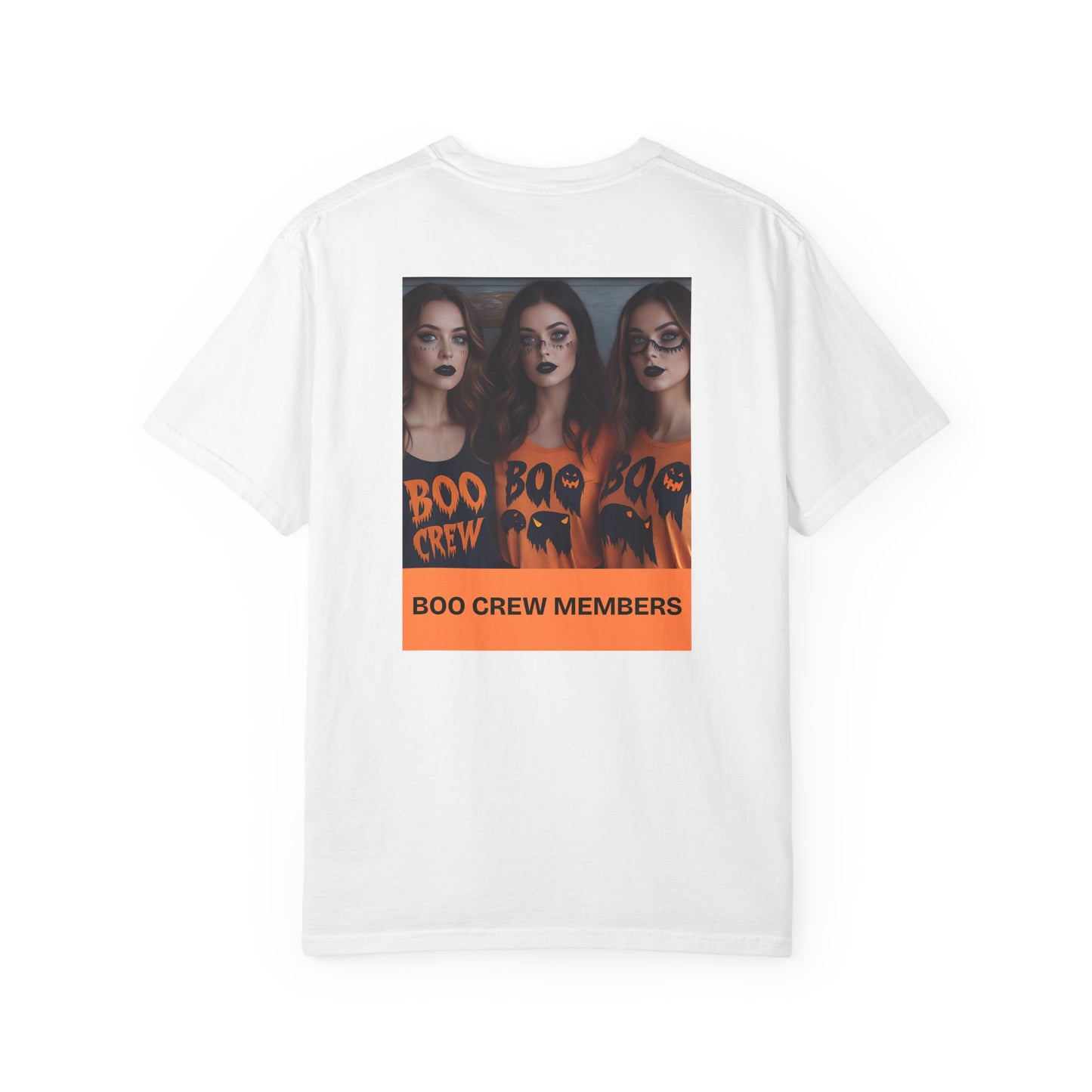 Boo Crew T-Shirt, Halloween Costume, Unisex Tee, Fall Fashion, Spooky Party Apparel, Gift for Halloween Lovers