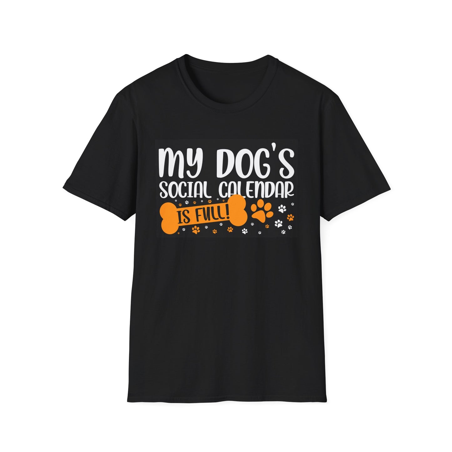 Dog's Social Calendar Tee - Toddcraft