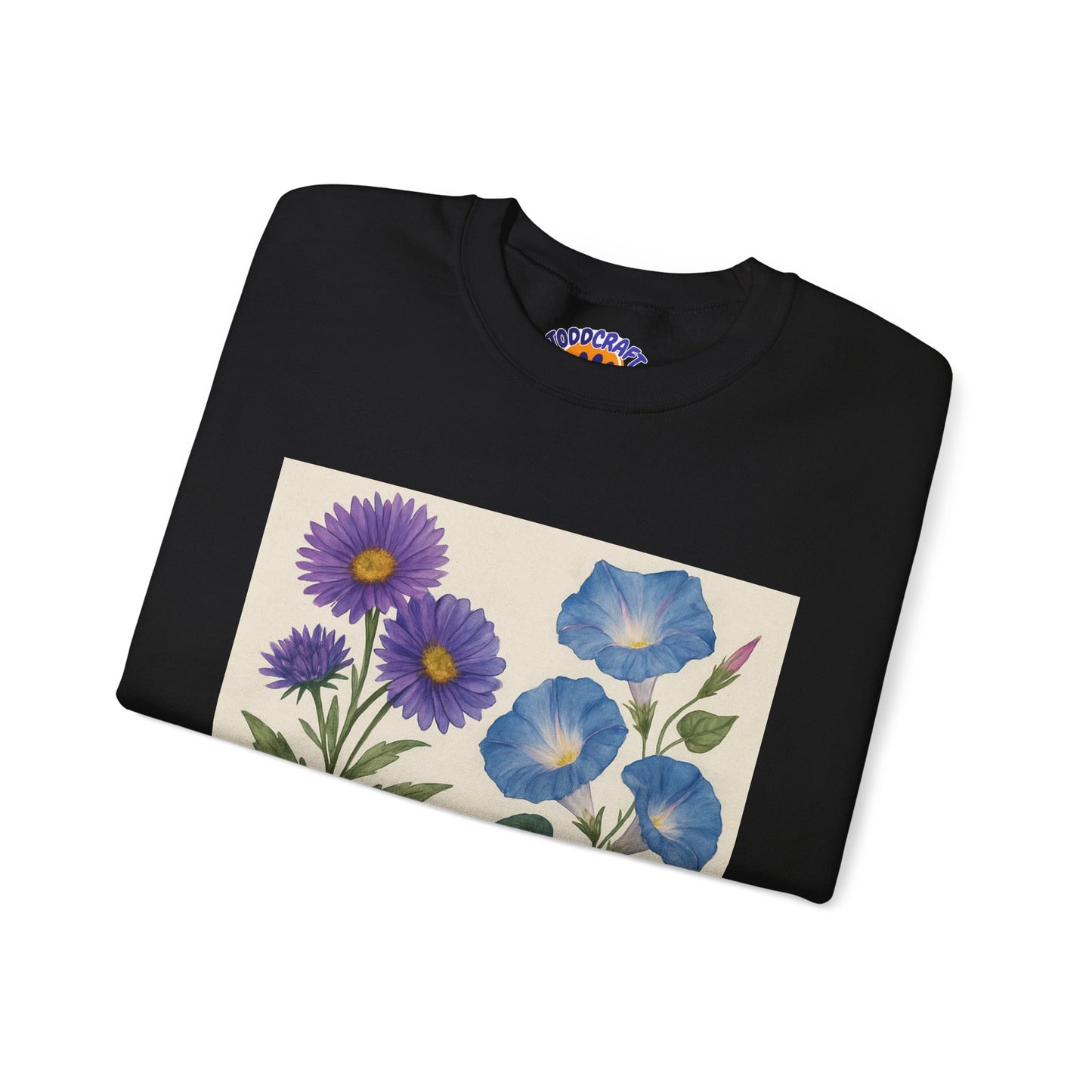 Personalized Crewneck Sweatshirt with Initials - Custom Unisex Pullover