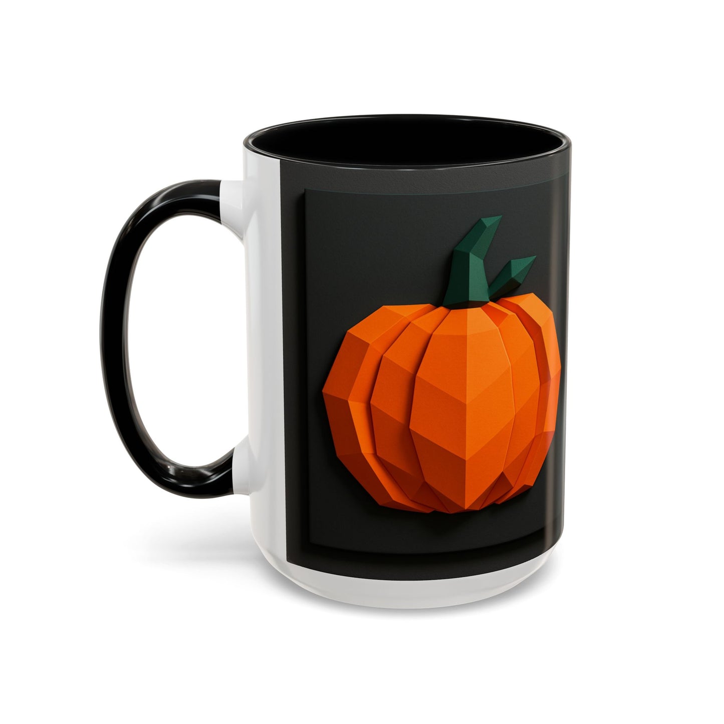 Accent Coffee Mug (11, 15oz) Pumpkins Halloween festival - Toddcraft