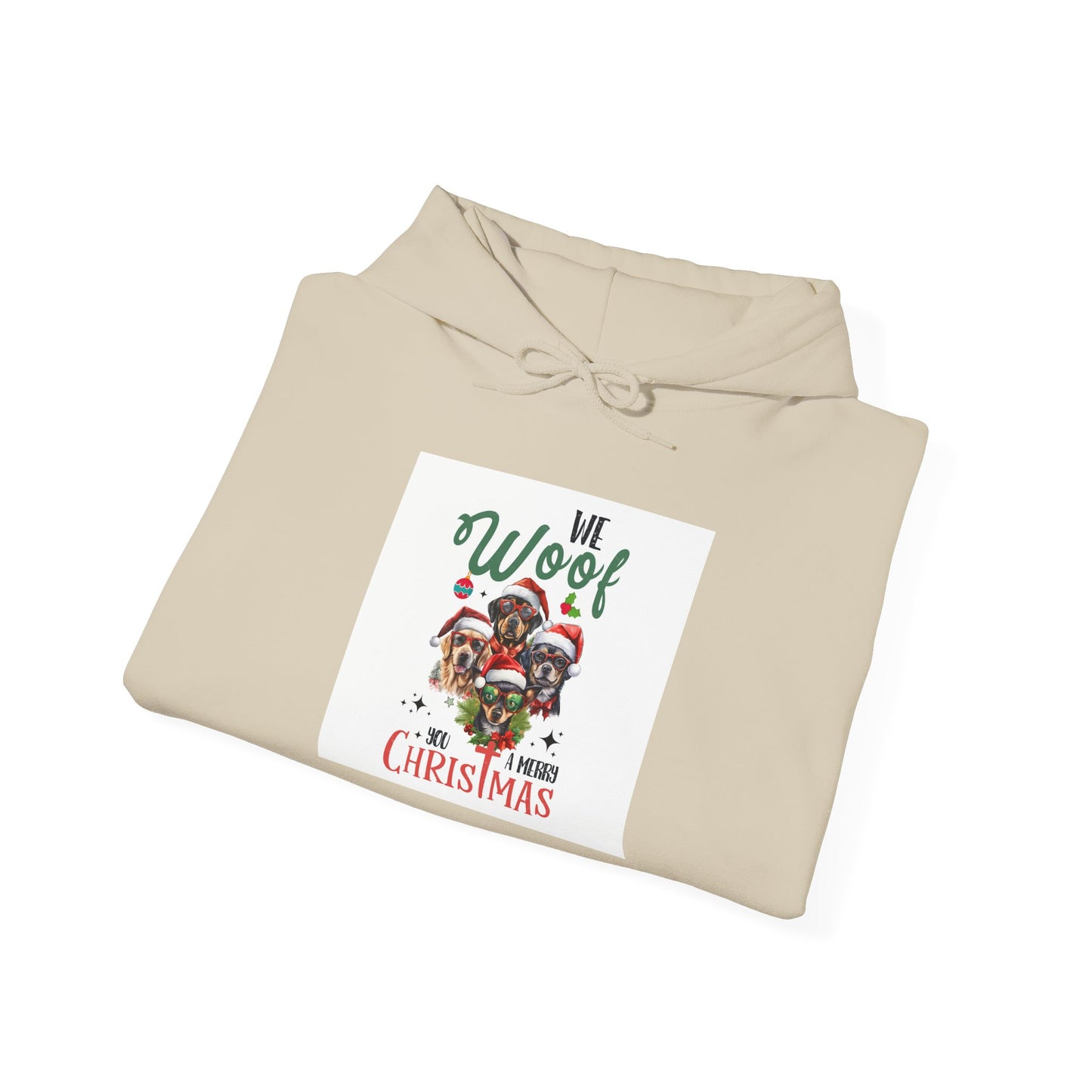 Christmas Dog Lovers Hoodie, Holiday Sweatshirt, Cute Pet Gift, Cozy Winter Apparel, Funny Xmas Sweatshirt, Warm Dog Mom Gift