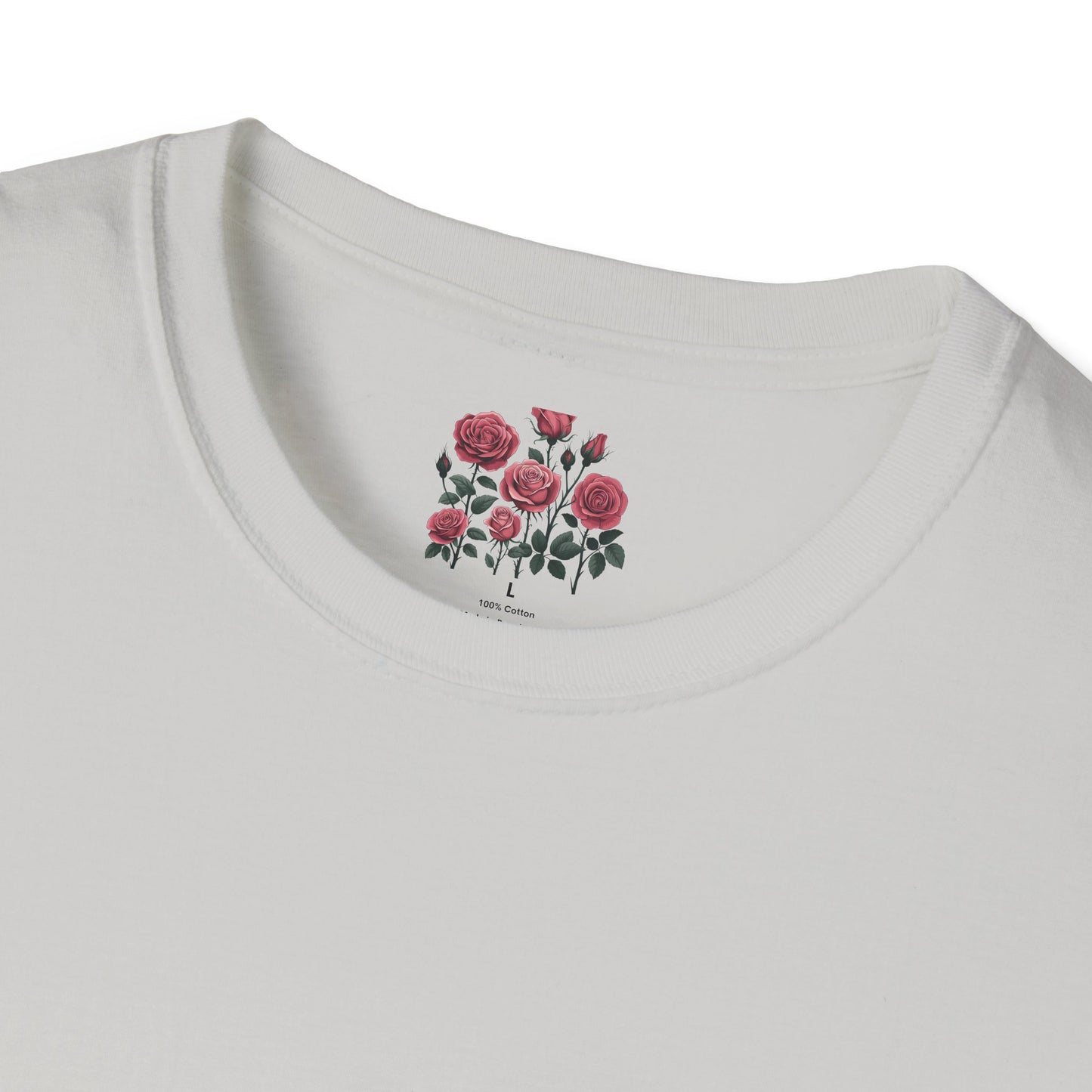 Floral & Sparkle Unisex Softstyle T-Shirt - Perfect for Gifts, Birthdays, Mother's Day, Casual Wear, and Celebrations
