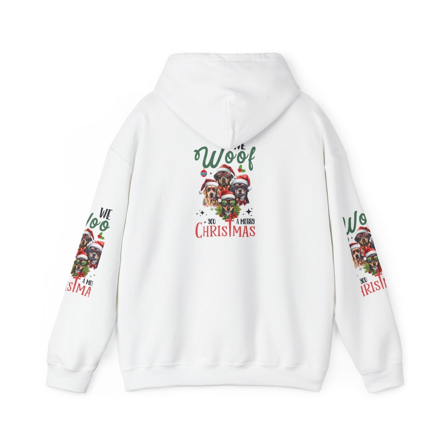 Christmas Dog Lovers Hoodie, Holiday Sweatshirt, Cute Pet Gift, Cozy Winter Apparel, Funny Xmas Sweatshirt, Warm Dog Mom Gift
