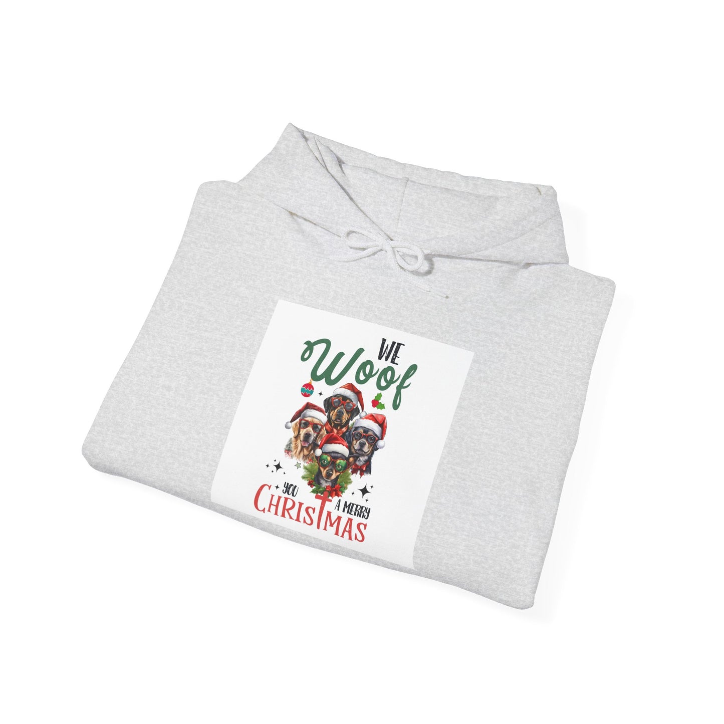 Christmas Dog Lovers Hoodie, Holiday Sweatshirt, Cute Pet Gift, Cozy Winter Apparel, Funny Xmas Sweatshirt, Warm Dog Mom Gift