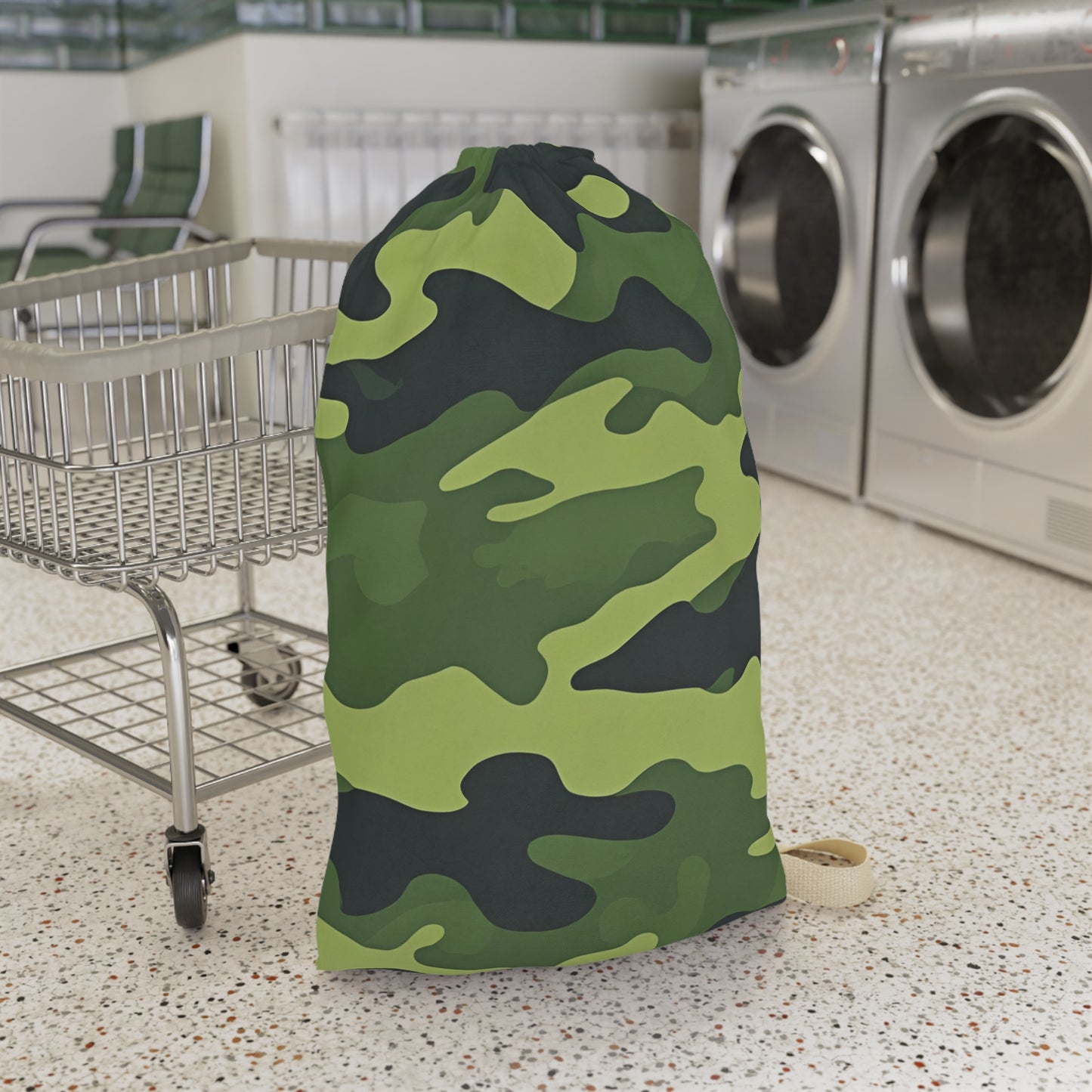 Tactical Camouflage Laundry Bag | Rugged Storage for Civilians, Military & Vets
