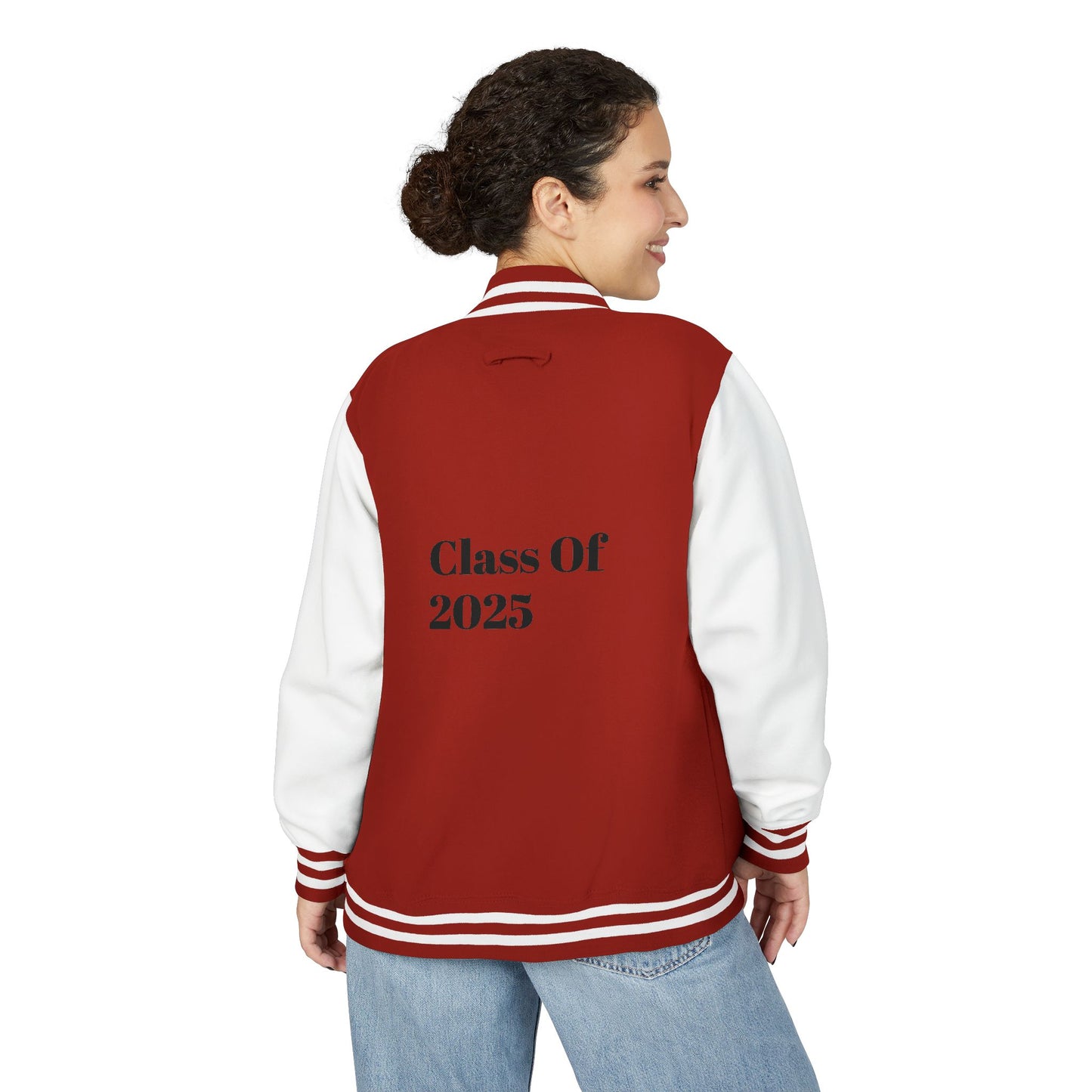 2025 Class Of Unisex Heavyweight Letterman Jacket, Graduation Gift, School Spirit Wear, Personalized Varsity Jacket, Cozy Trendy Outerwear - Toddcraft