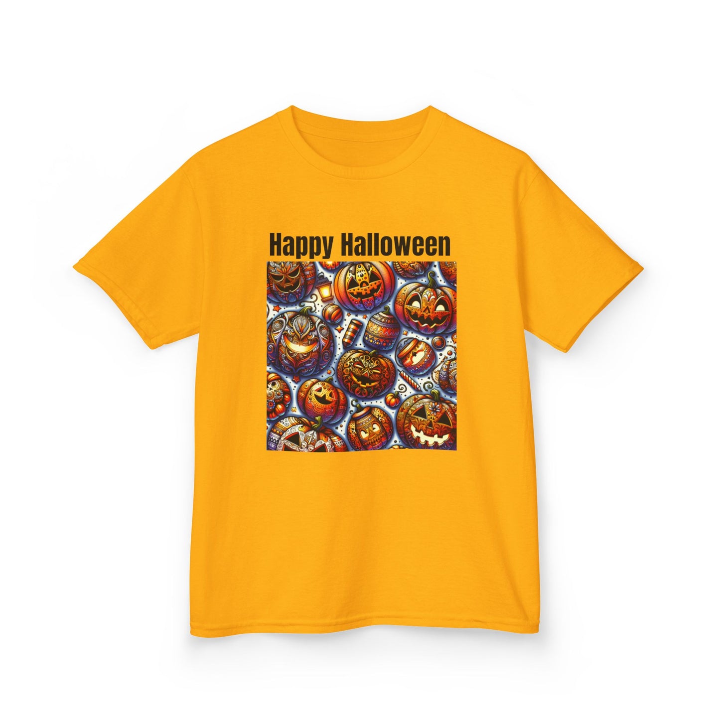 Kids Halloween Cotton Tee, Cute Spooky Shirt for Children, Fall Festive Wear, Trick or Treat Top, Halloween Costume T-Shirt