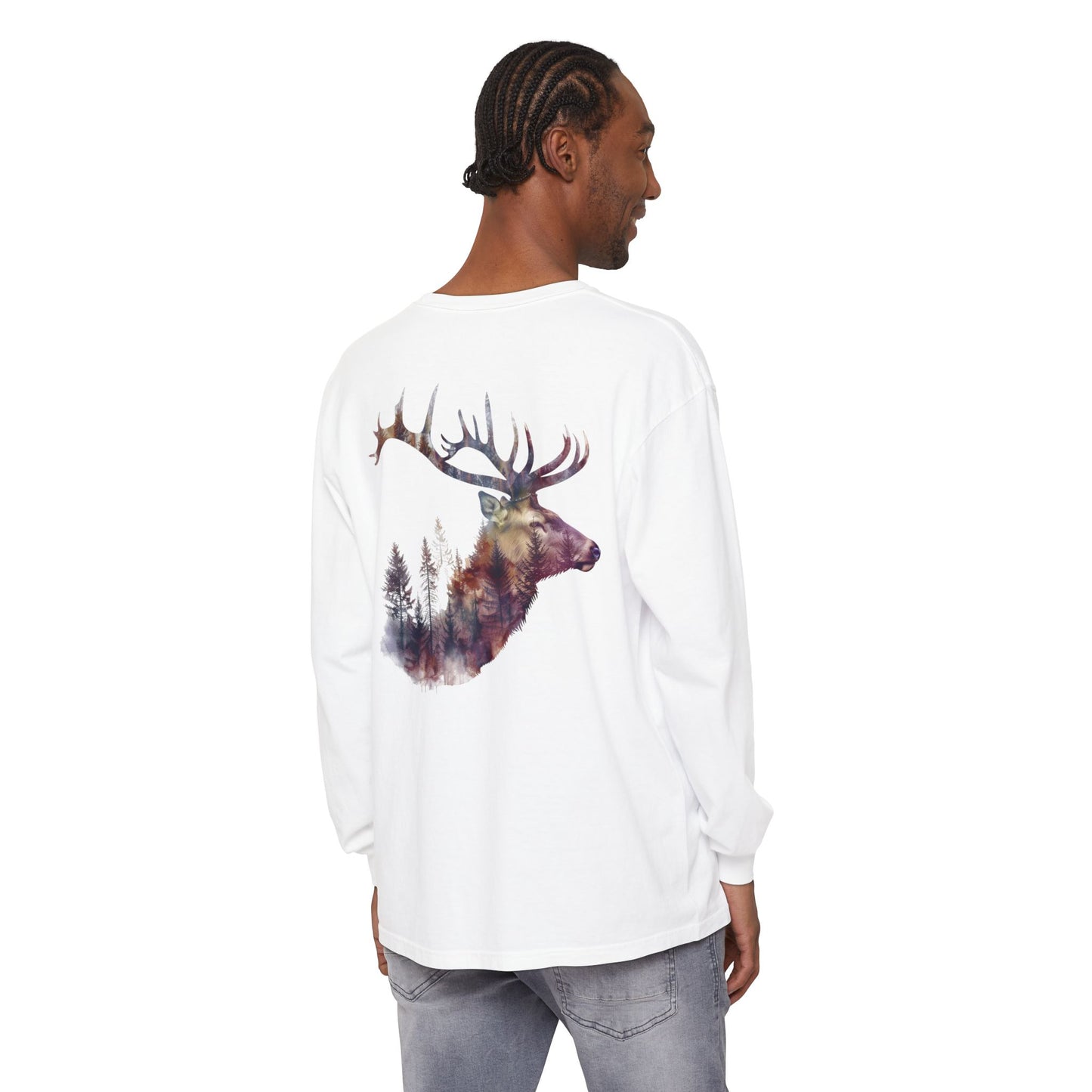 Unisex Garment-dyed Long Sleeve T-Shirt
