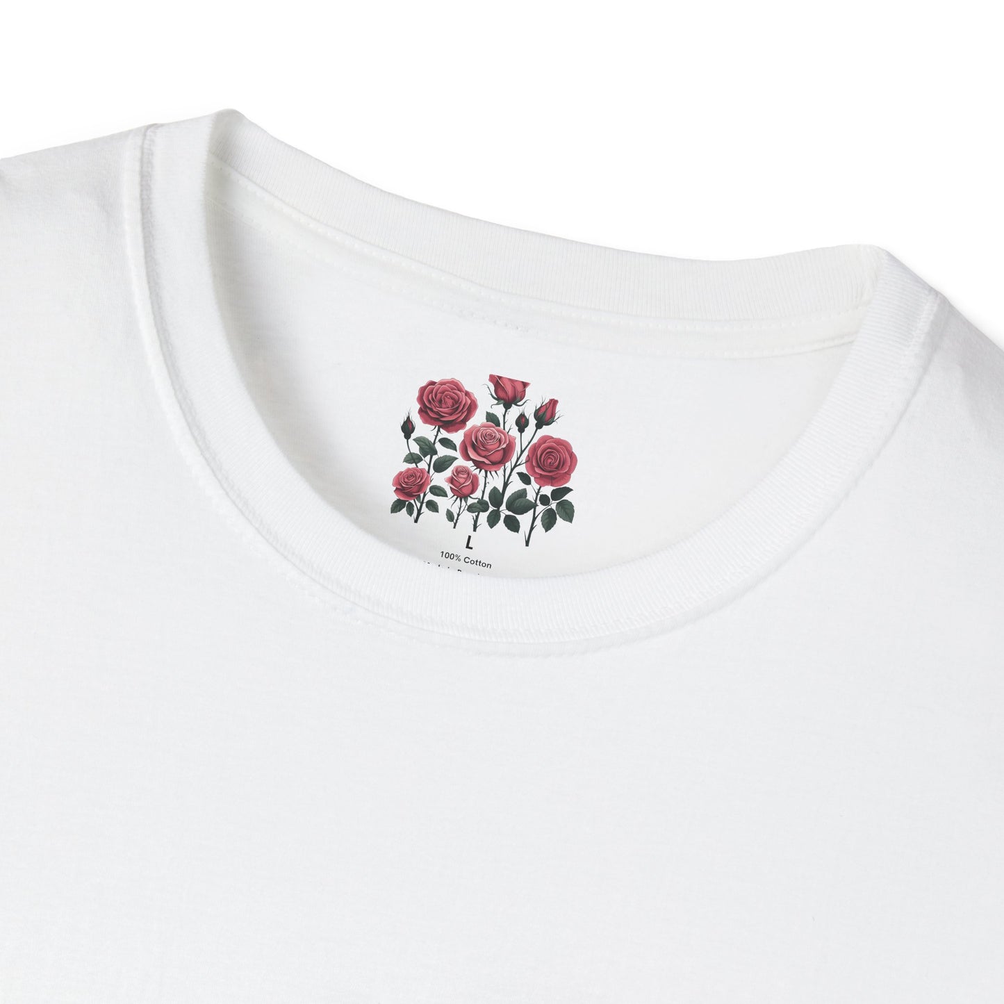 Floral & Sparkle Unisex Softstyle T-Shirt - Perfect for Gifts, Birthdays, Mother's Day, Casual Wear, and Celebrations