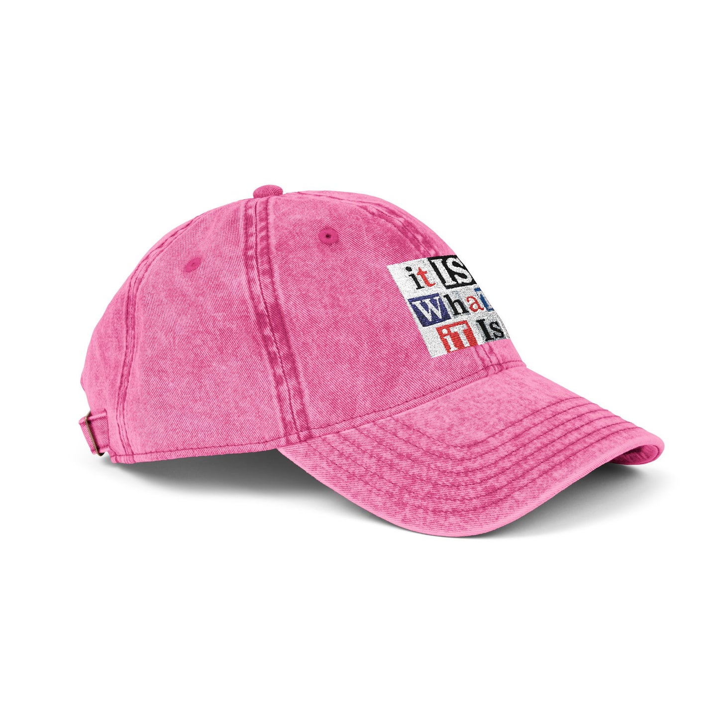 Vintage Embroidered Cap - Casual Style Hat