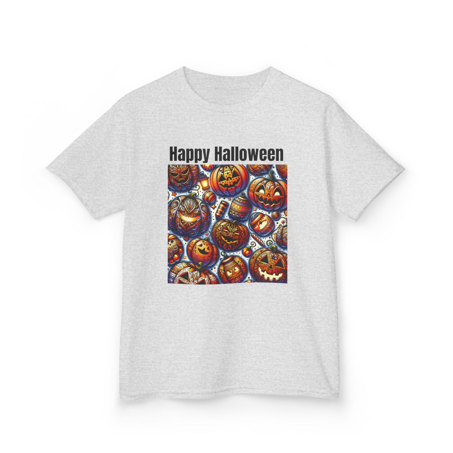 Kids Halloween Cotton Tee, Cute Spooky Shirt for Children, Fall Festive Wear, Trick or Treat Top, Halloween Costume T-Shirt