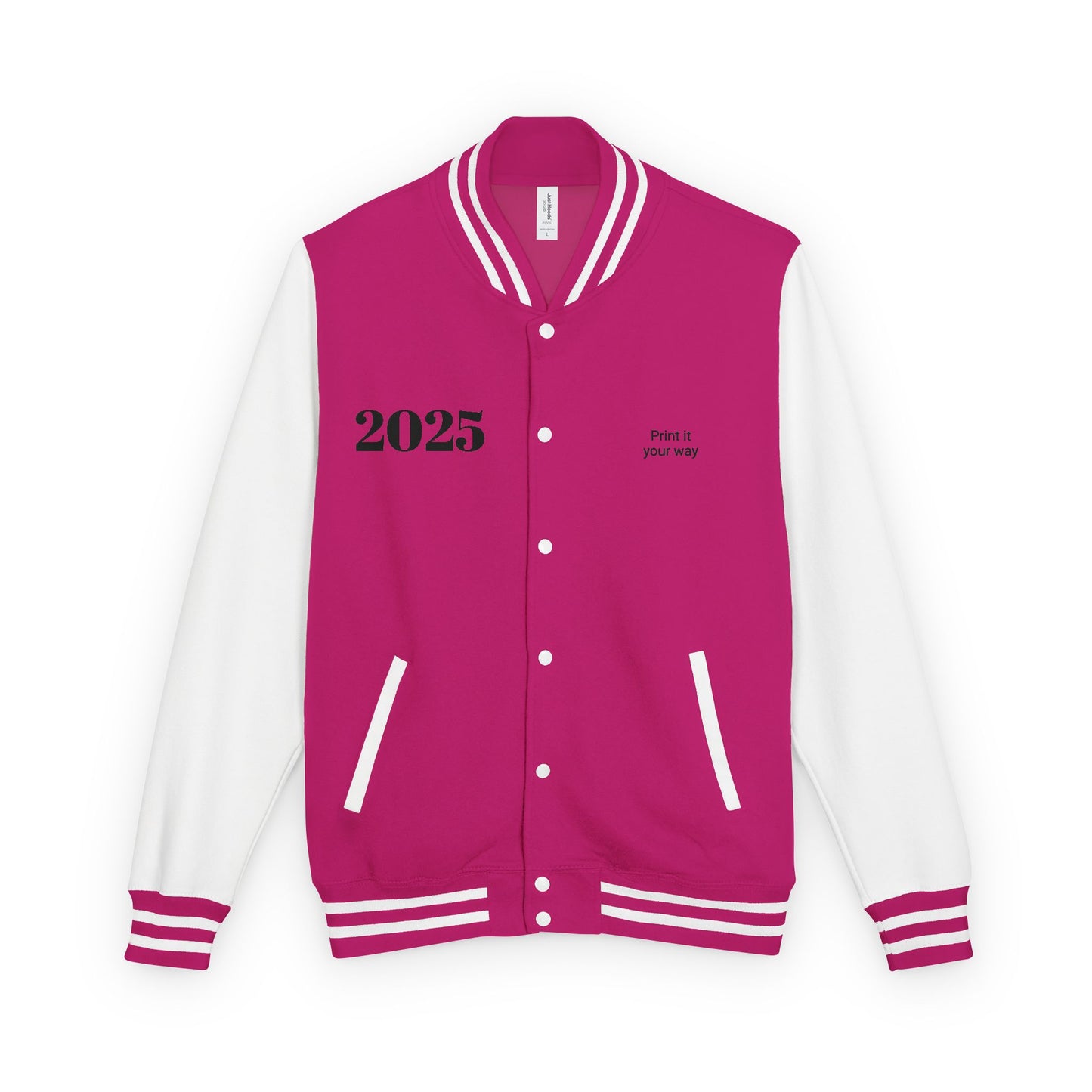 2025 Class Of Unisex Heavyweight Letterman Jacket, Graduation Gift, School Spirit Wear, Personalized Varsity Jacket, Cozy Trendy Outerwear - Toddcraft