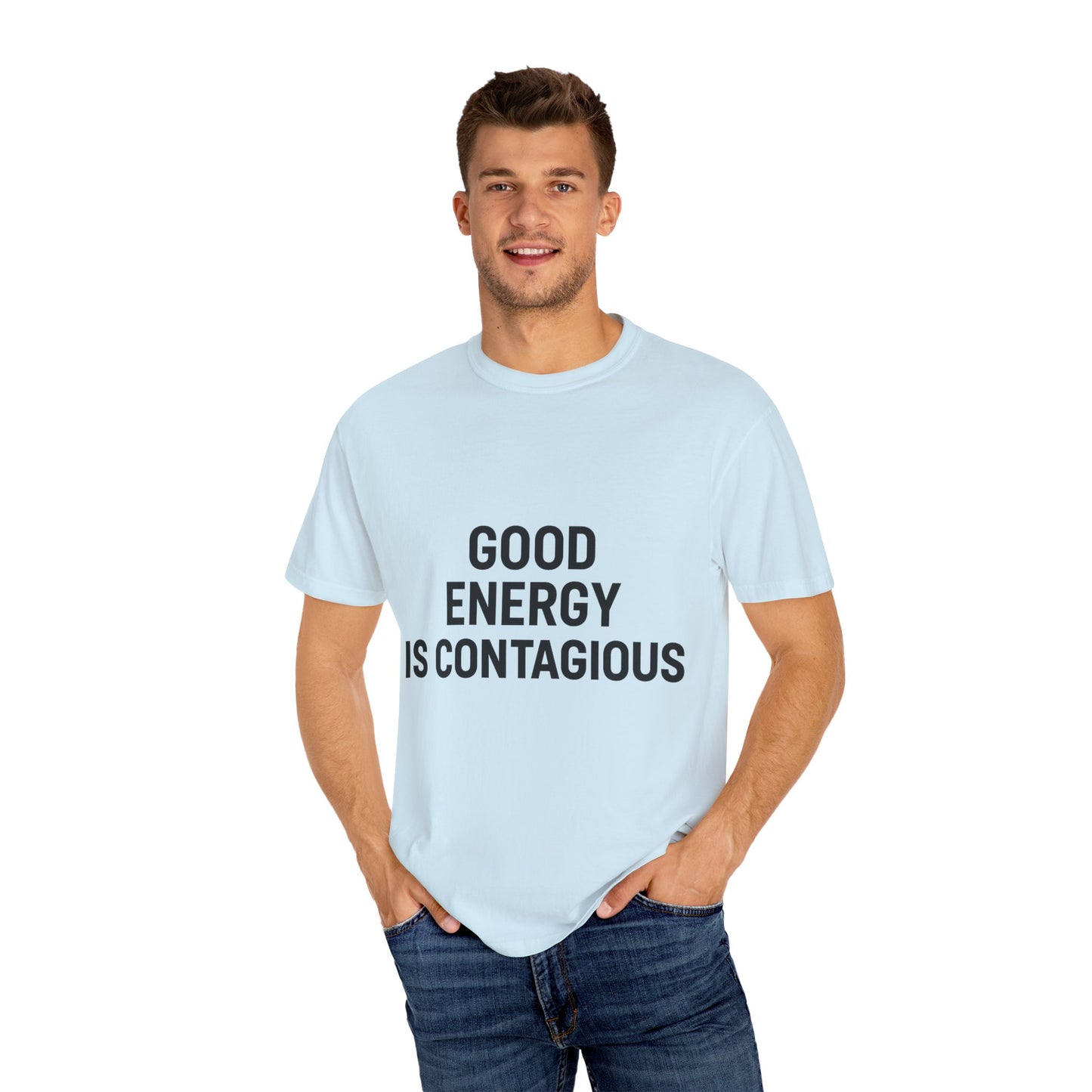Good Energy Unisex T-Shirt, Positive Vibes Tee, Casual Summer Shirt, Gift for Friends, Inspirational Apparel