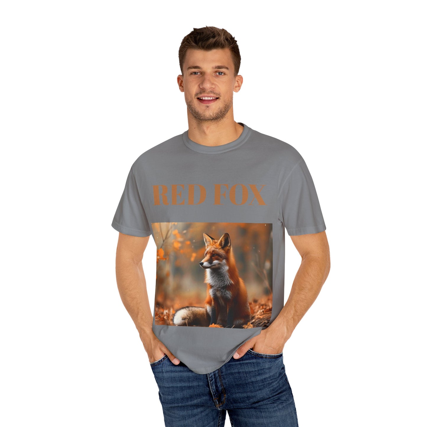 Autumn Fox T-Shirt, Animal Lover Gift, Nature Shirt, Fall Fashion, Wildlife Tee, Outdoor Adventure Apparel