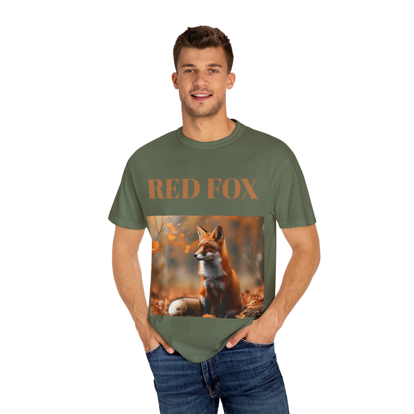 Autumn Fox T-Shirt, Animal Lover Gift, Nature Shirt, Fall Fashion, Wildlife Tee, Outdoor Adventure Apparel