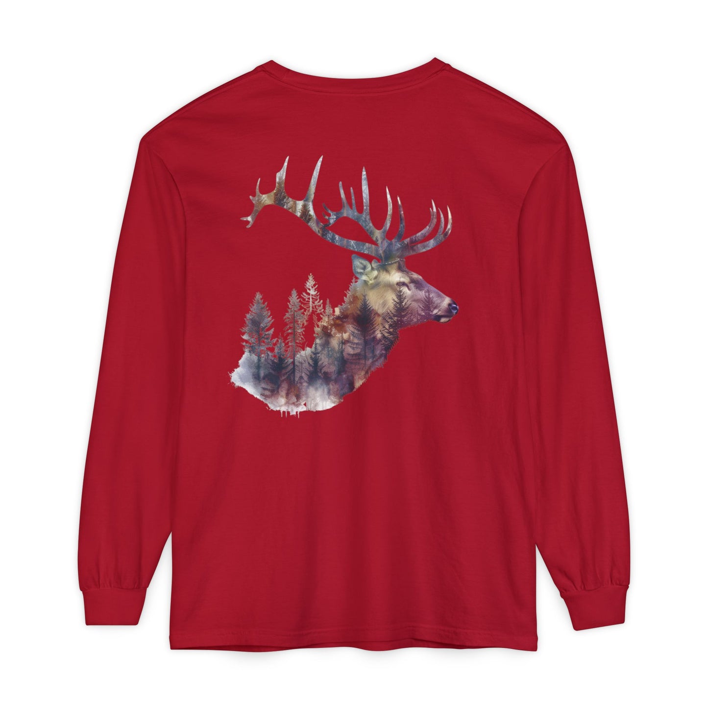 Unisex Garment-dyed Long Sleeve T-Shirt