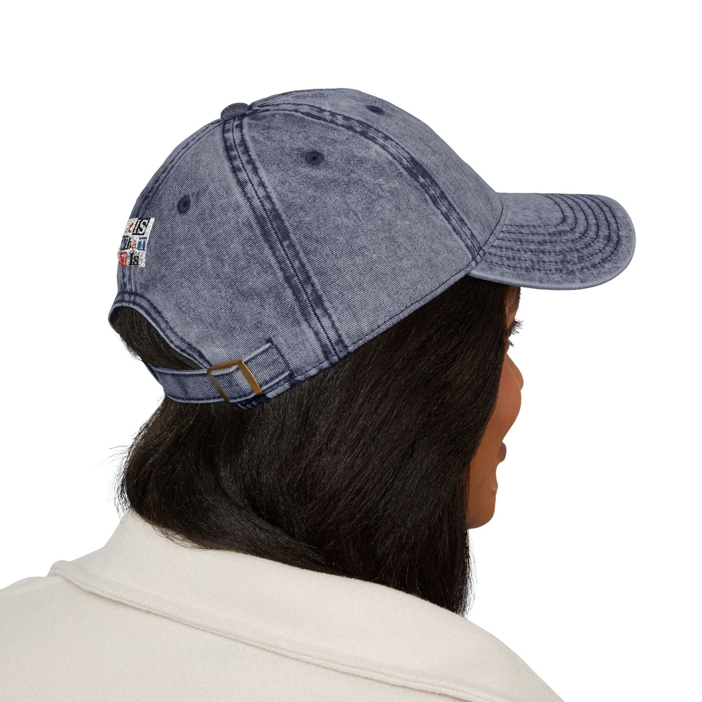 Vintage Embroidered Cap - Casual Style Hat