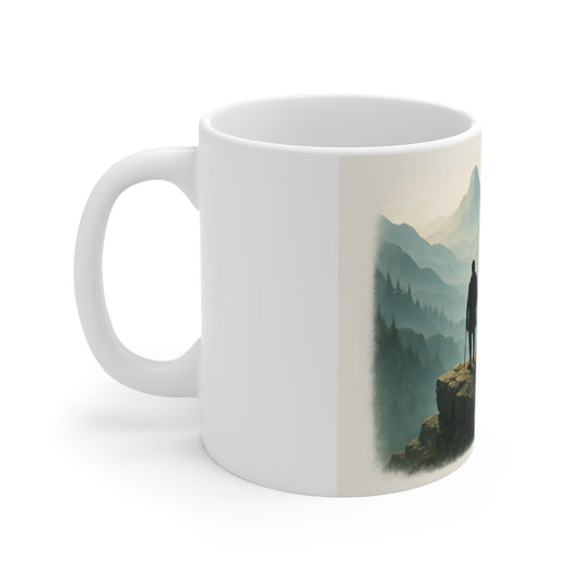 Wanderlust Coffee Mug, Adventure Mug, Nature Lover Gift, Hiking Mug, Travel Enthusiast Cup - Toddcraft