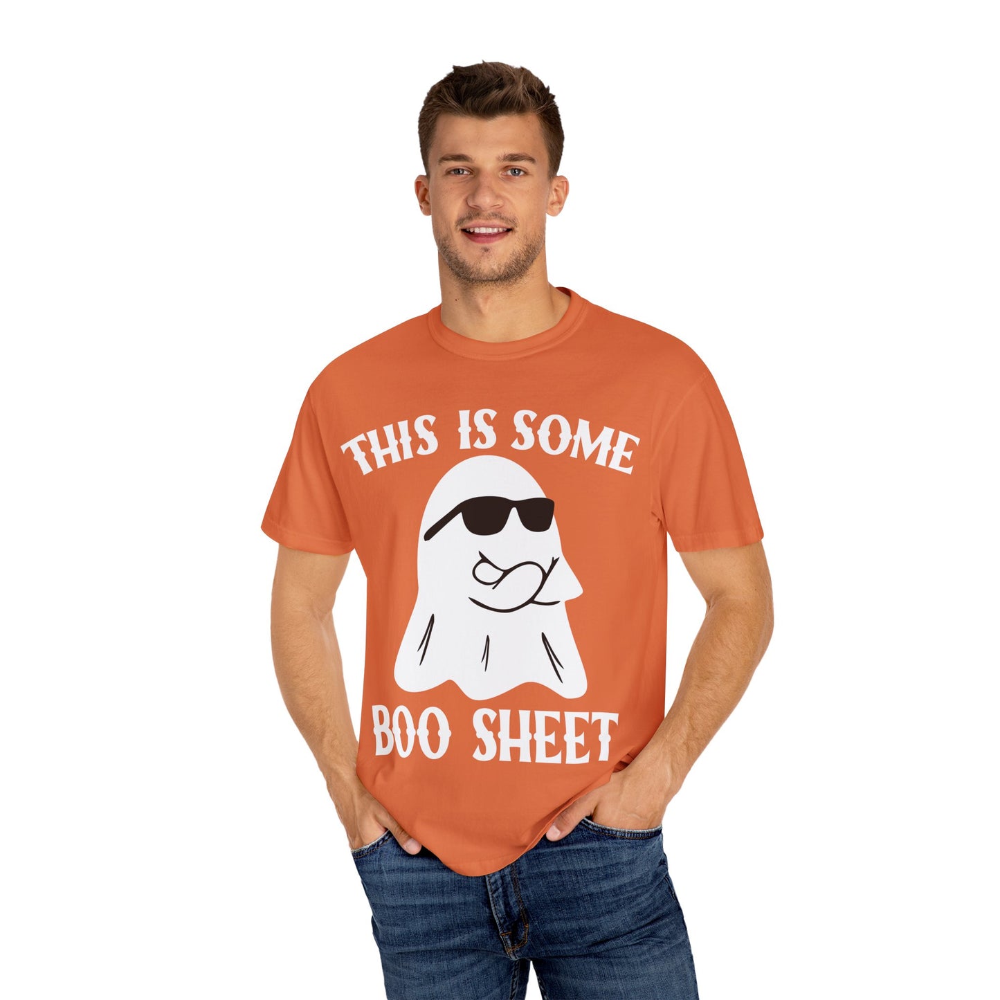 Funny Halloween Ghost T-Shirt, Unisex Tee, Spooky Humor Shirt, Gift for Halloween, Fun Cotton Top