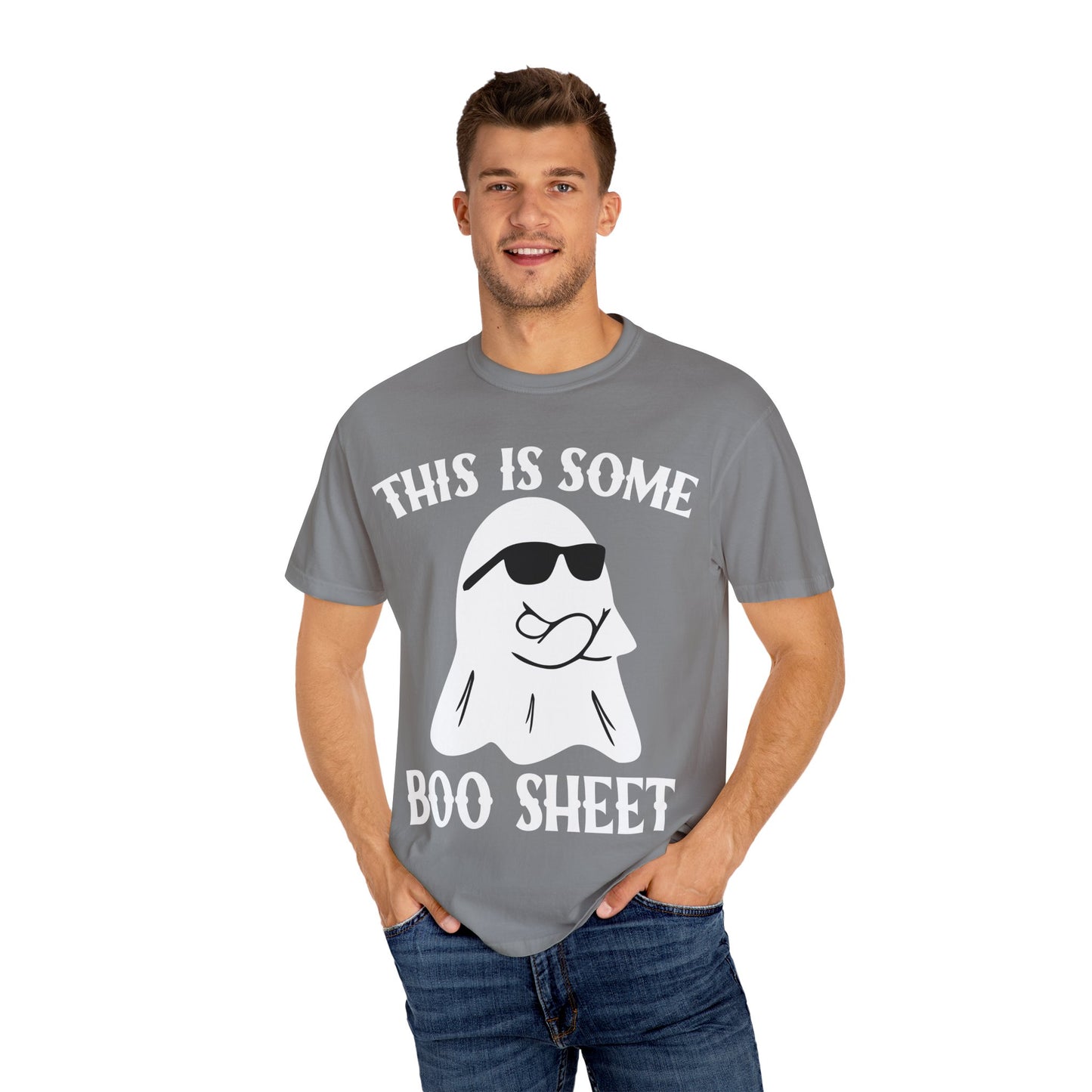 Funny Halloween Ghost T-Shirt, Unisex Tee, Spooky Humor Shirt, Gift for Halloween, Fun Cotton Top