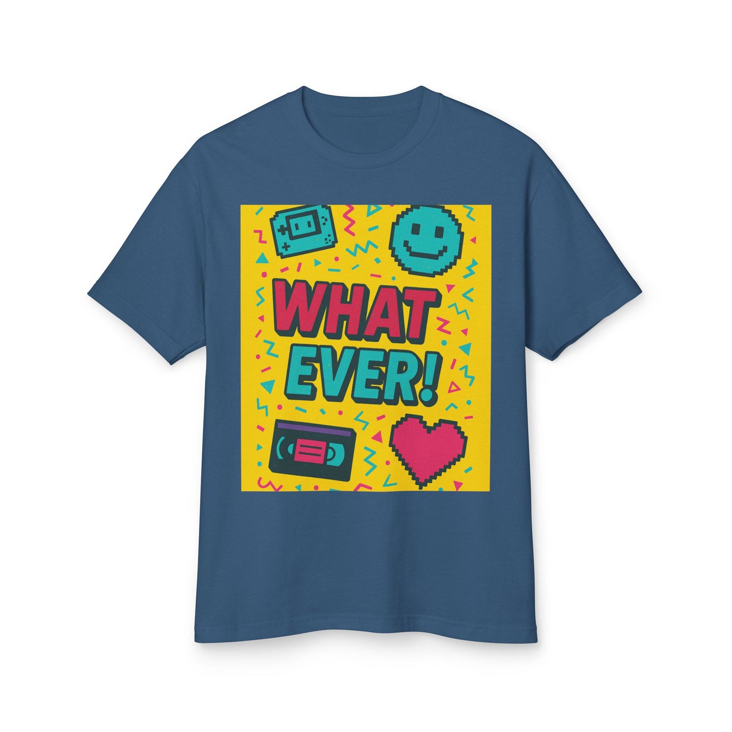 Vibrant Retro Graphic Tee, Perfect for Casual Outings, Gifts for Friends, Summer Fun, 90s Nostalgia T-Shirt, Everyday Wear