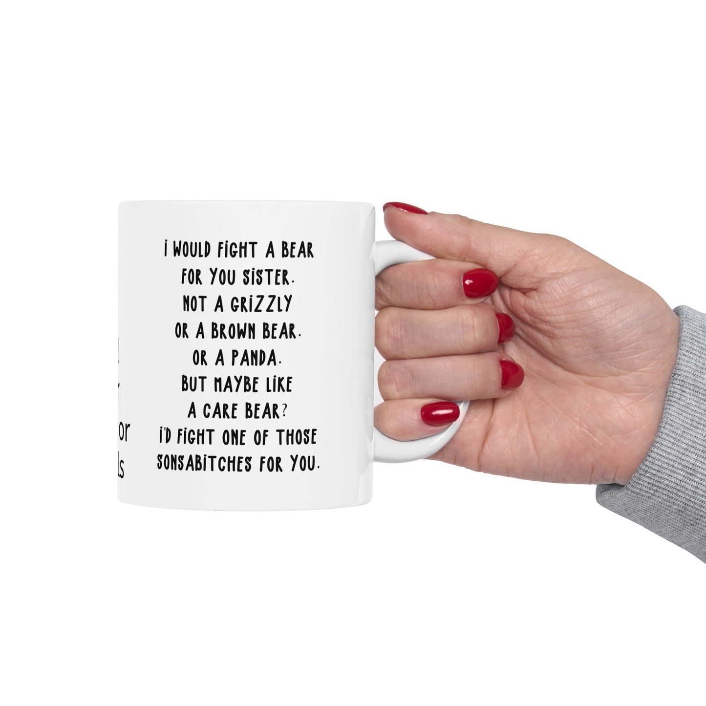 Personalized Inspirational Ceramic Mug, Custom Coffee Cup, Motivational Drinkware, Unique Gift for Her, Name or Initials Edition
