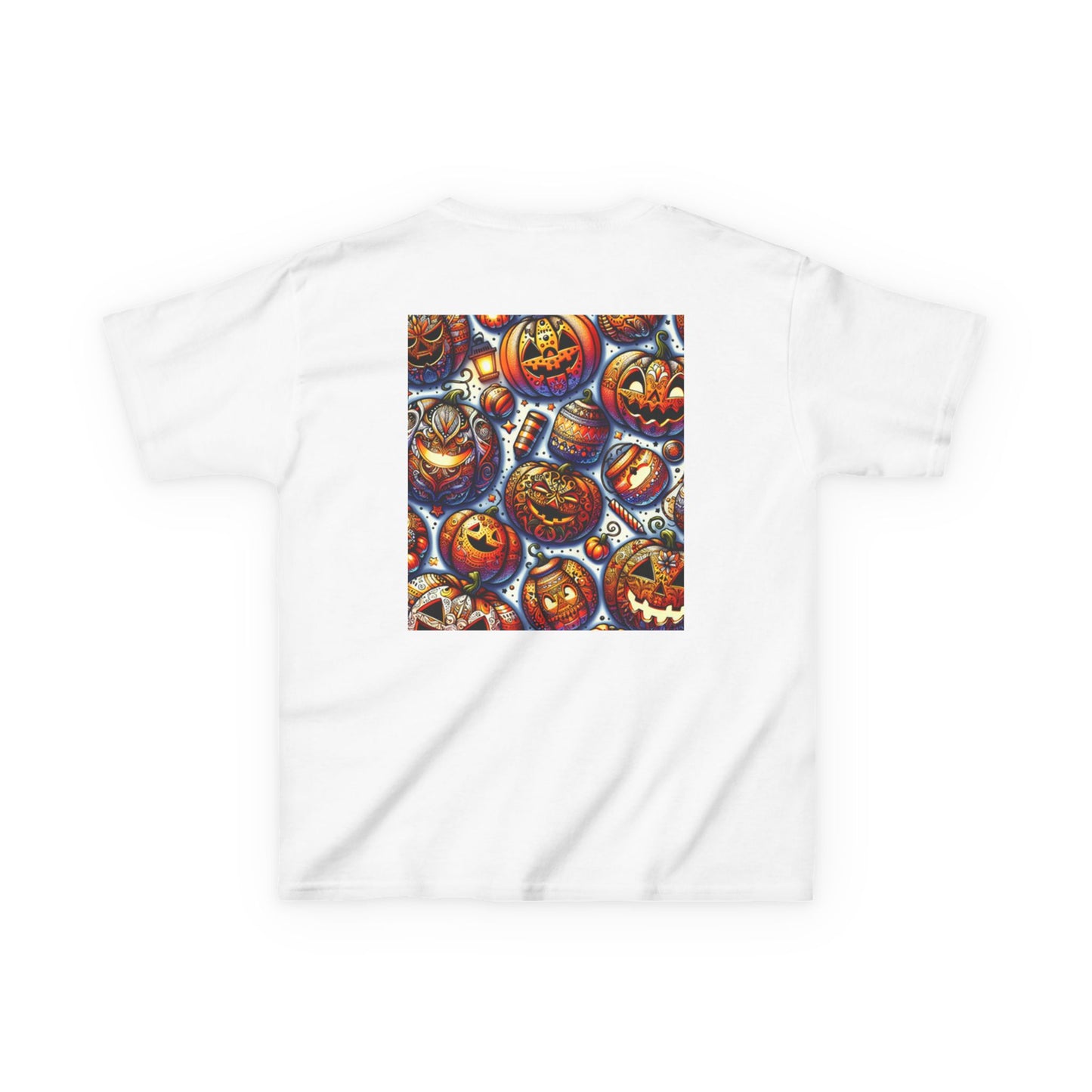 Kids Halloween Cotton Tee, Cute Spooky Shirt for Children, Fall Festive Wear, Trick or Treat Top, Halloween Costume T-Shirt