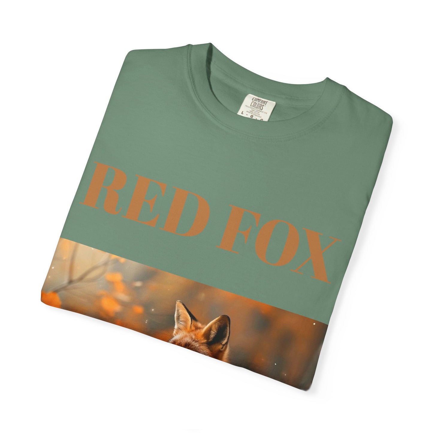 Autumn Fox T-Shirt, Animal Lover Gift, Nature Shirt, Fall Fashion, Wildlife Tee, Outdoor Adventure Apparel