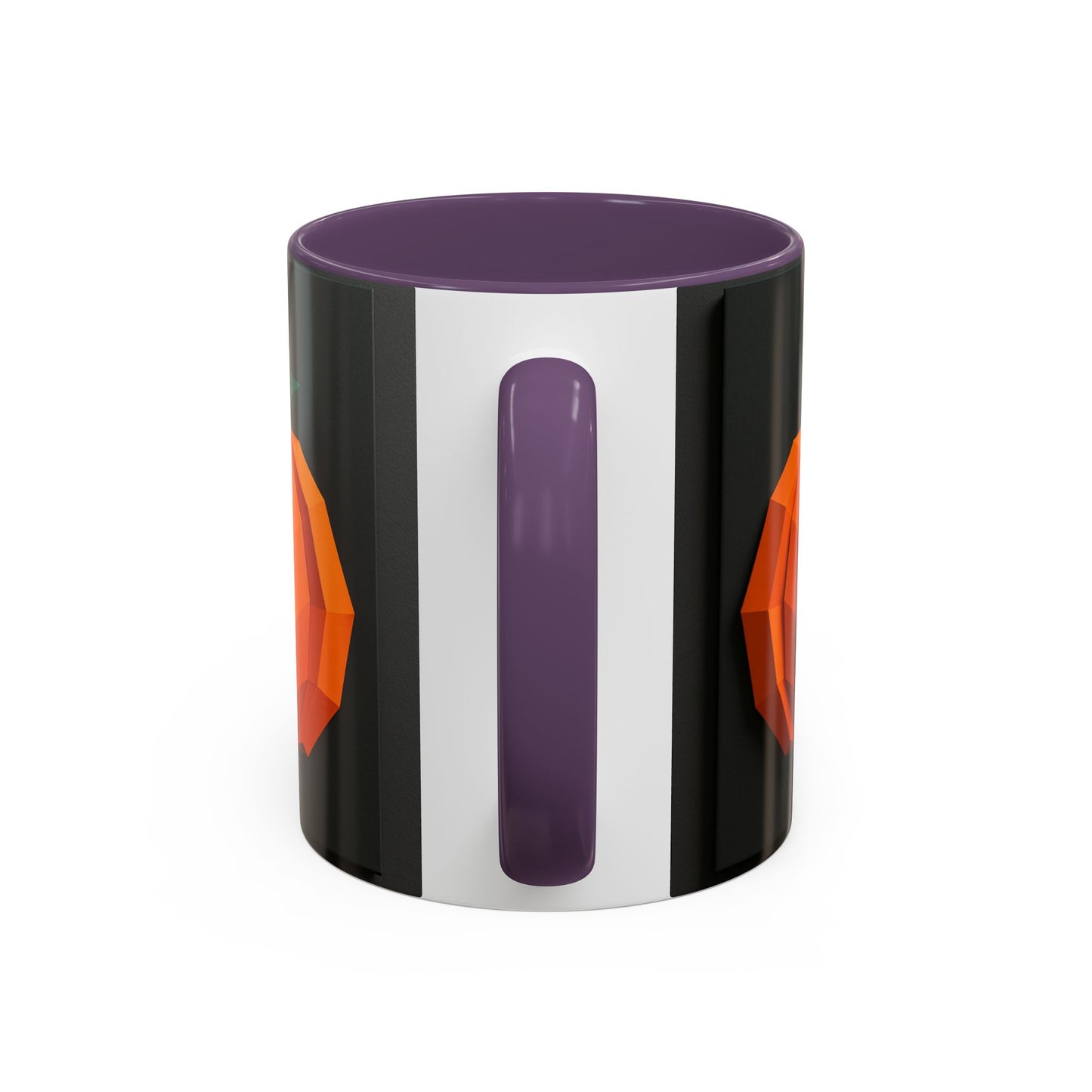 Accent Coffee Mug (11, 15oz) Pumpkins Halloween festival - Toddcraft