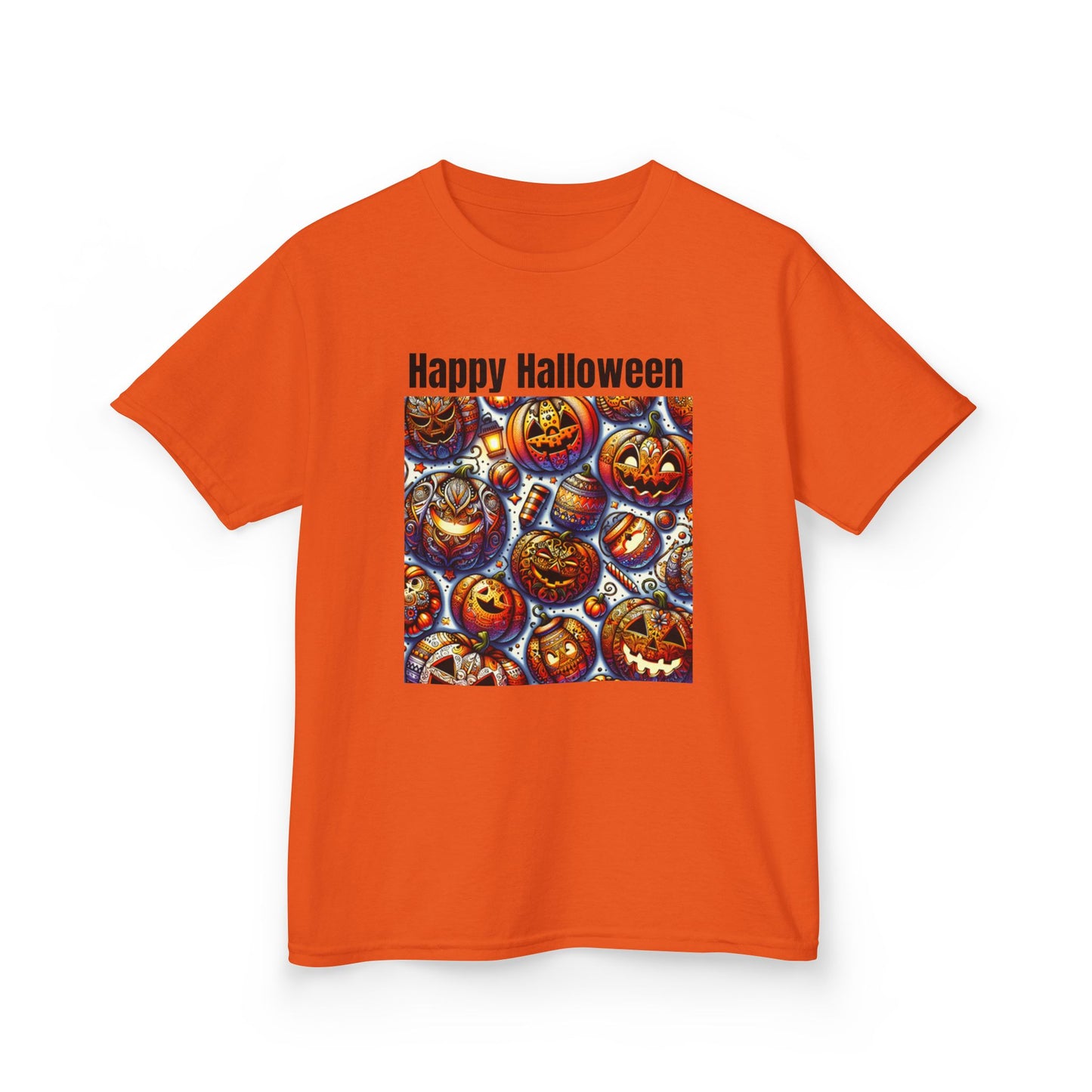 Kids Halloween Cotton Tee, Cute Spooky Shirt for Children, Fall Festive Wear, Trick or Treat Top, Halloween Costume T-Shirt