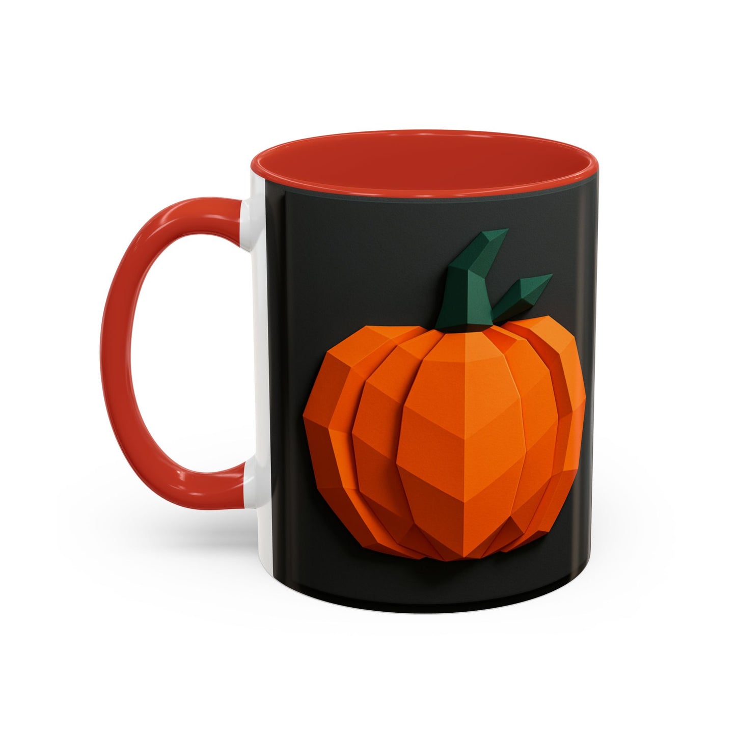Accent Coffee Mug (11, 15oz) Pumpkins Halloween festival - Toddcraft