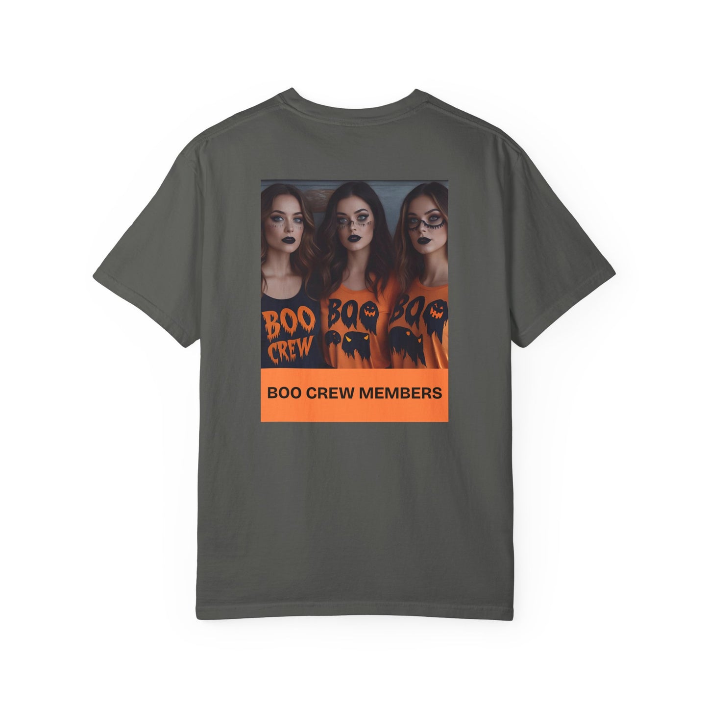 Boo Crew T-Shirt, Halloween Costume, Unisex Tee, Fall Fashion, Spooky Party Apparel, Gift for Halloween Lovers