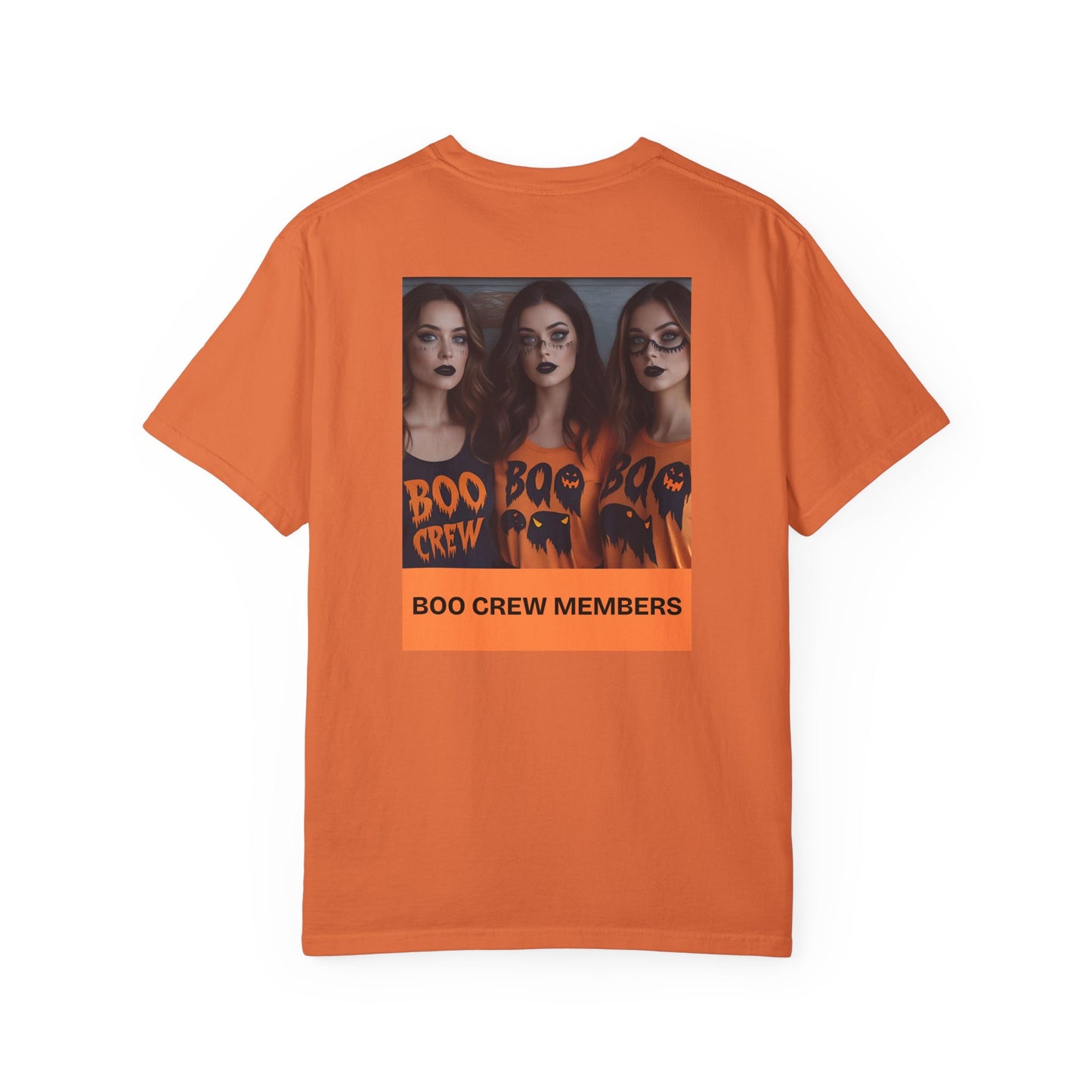 Boo Crew T-Shirt, Halloween Costume, Unisex Tee, Fall Fashion, Spooky Party Apparel, Gift for Halloween Lovers