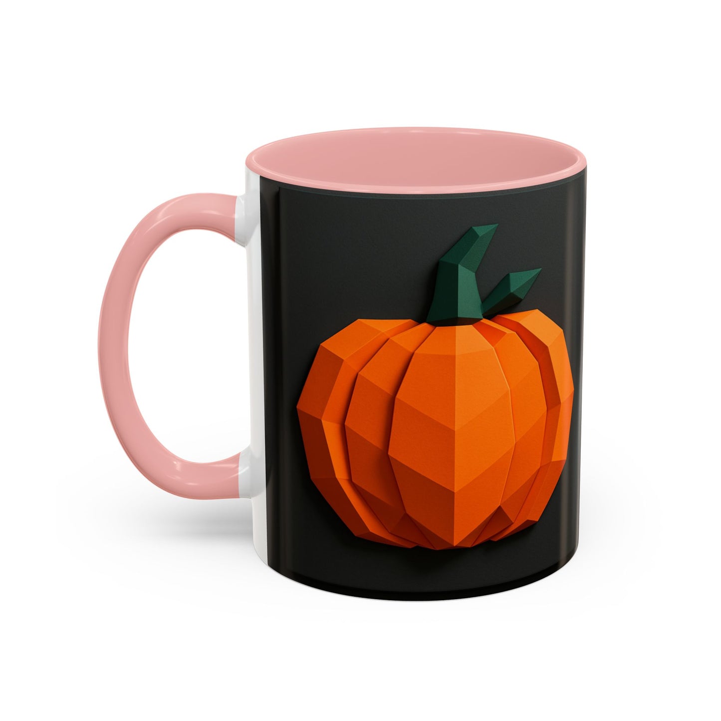 Accent Coffee Mug (11, 15oz) Pumpkins Halloween festival - Toddcraft
