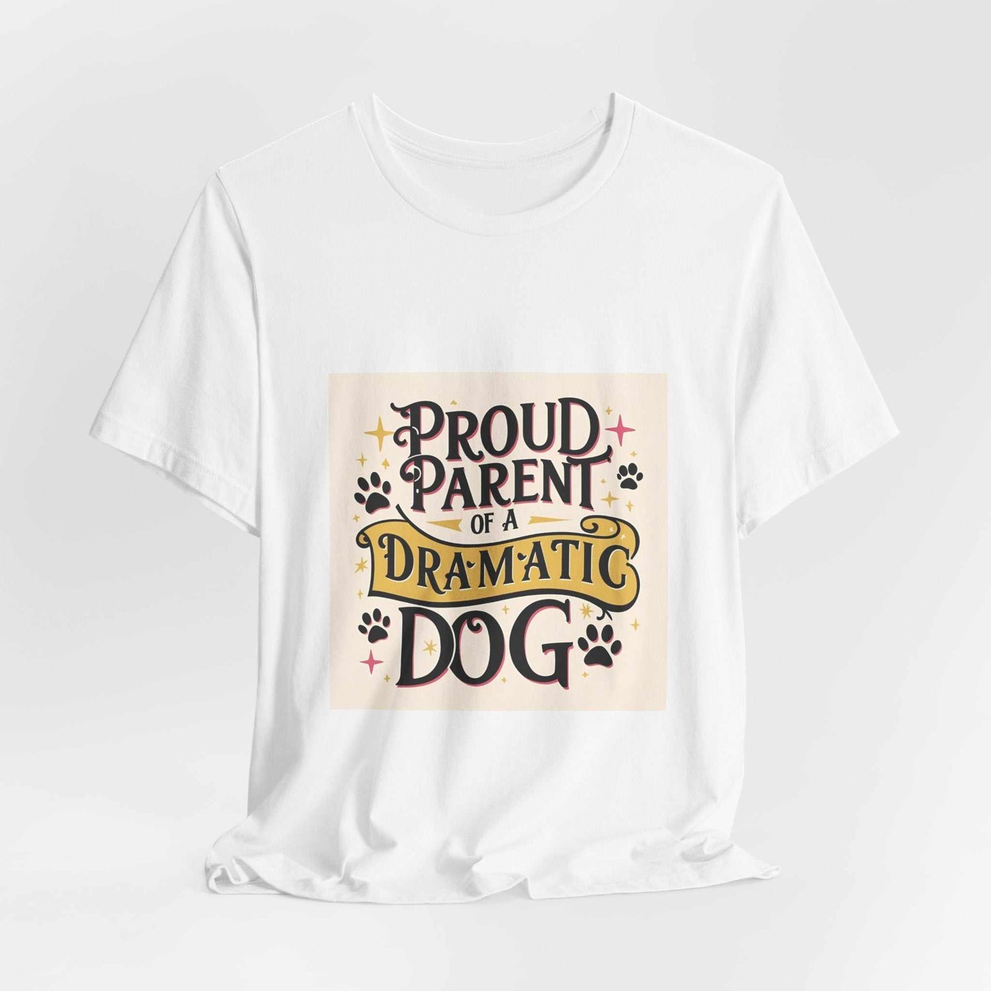 Proud Parent Unisex Short Sleeve Tee with graphic design, perfect stylish gift for parents.