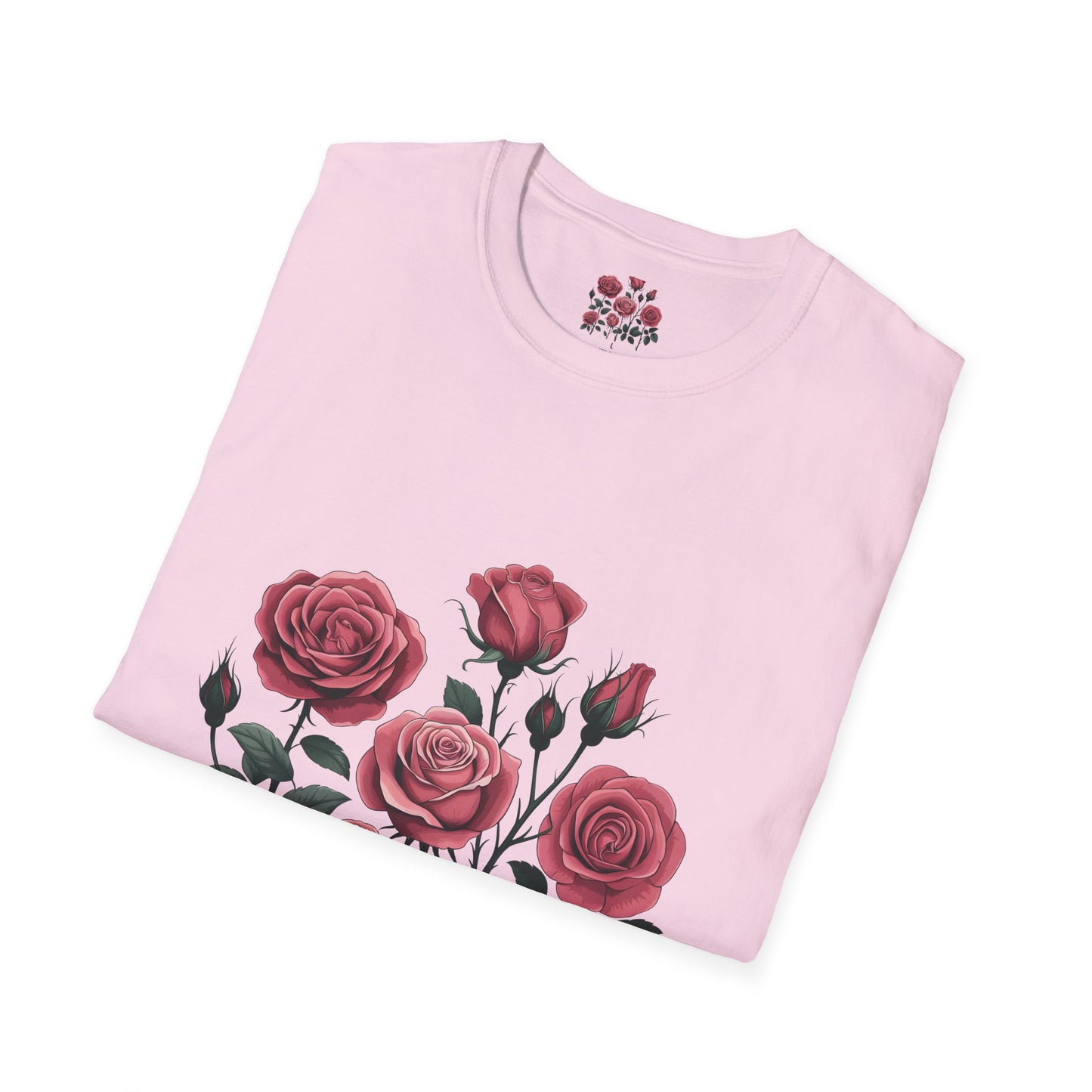Floral & Sparkle Unisex Softstyle T-Shirt - Perfect for Gifts, Birthdays, Mother's Day, Casual Wear, and Celebrations