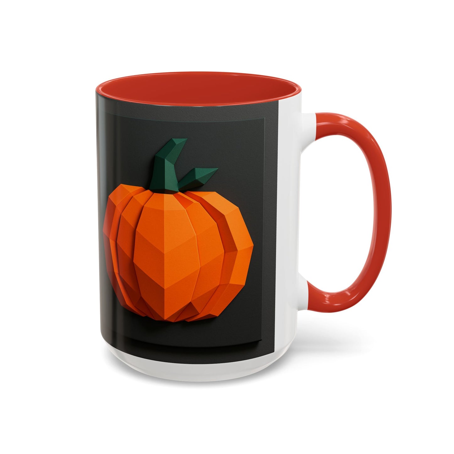 Accent Coffee Mug (11, 15oz) Pumpkins Halloween festival - Toddcraft