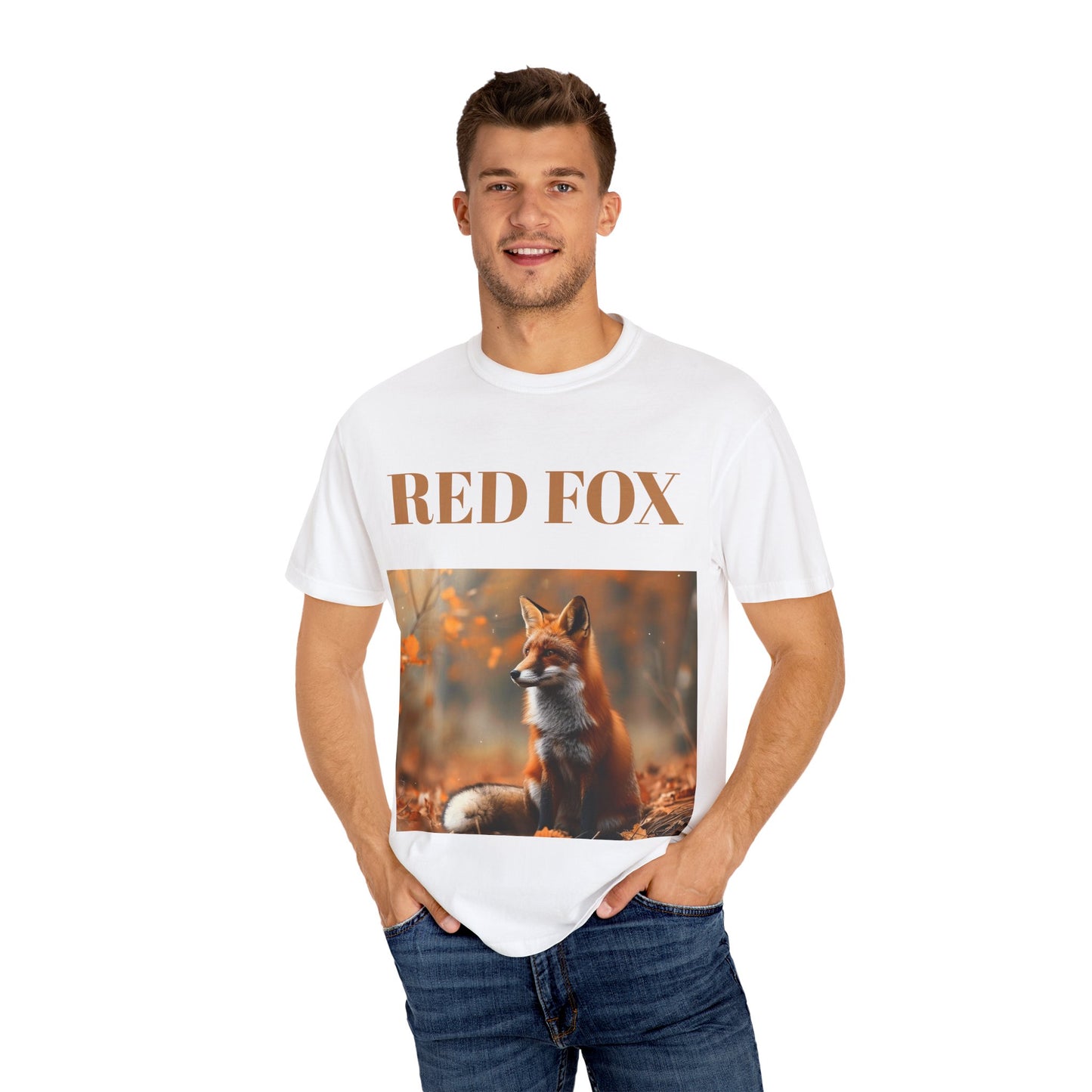 Autumn Fox T-Shirt, Animal Lover Gift, Nature Shirt, Fall Fashion, Wildlife Tee, Outdoor Adventure Apparel