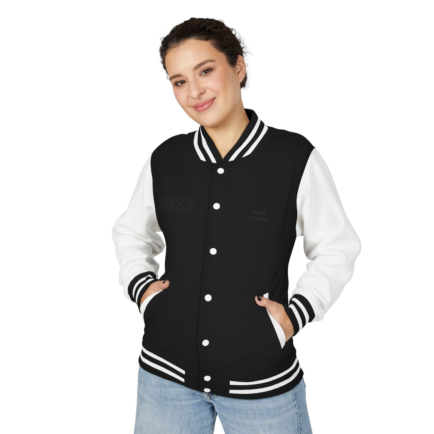 2025 Class Of Unisex Heavyweight Letterman Jacket, Graduation Gift, School Spirit Wear, Personalized Varsity Jacket, Cozy Trendy Outerwear - Toddcraft