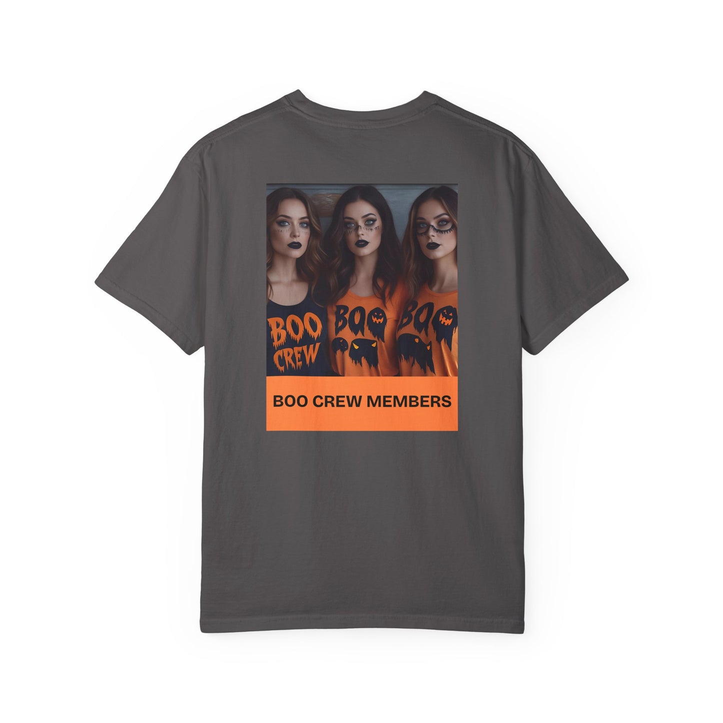 Boo Crew T-Shirt, Halloween Costume, Unisex Tee, Fall Fashion, Spooky Party Apparel, Gift for Halloween Lovers