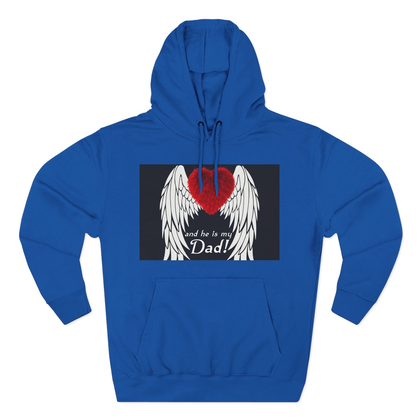 Heartfelt Dad Memorial Hoodie, Comfort Wear, Grief Support, Dad Tribute, Gift for Father's Day, Sympathy Gift