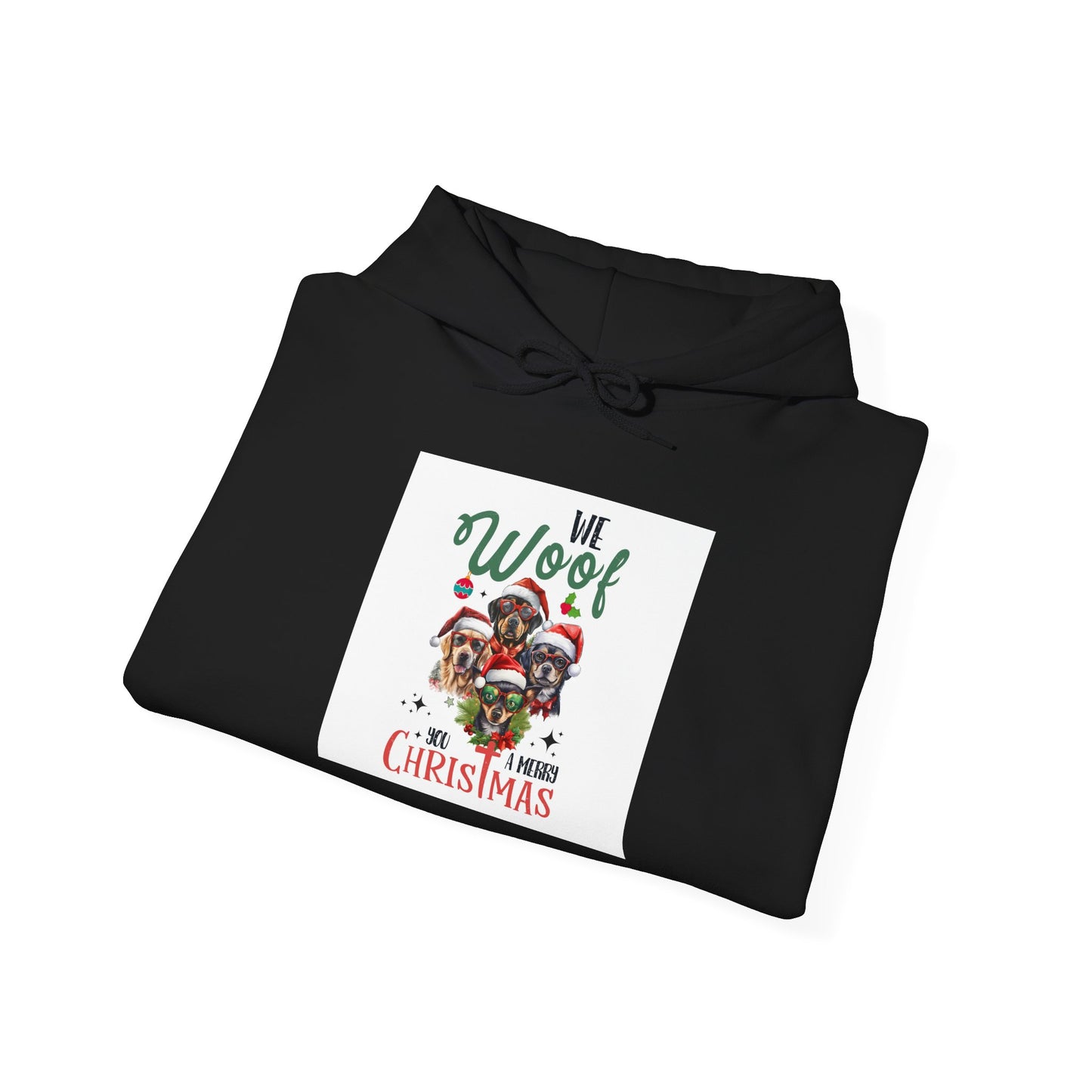 Christmas Dog Lovers Hoodie, Holiday Sweatshirt, Cute Pet Gift, Cozy Winter Apparel, Funny Xmas Sweatshirt, Warm Dog Mom Gift