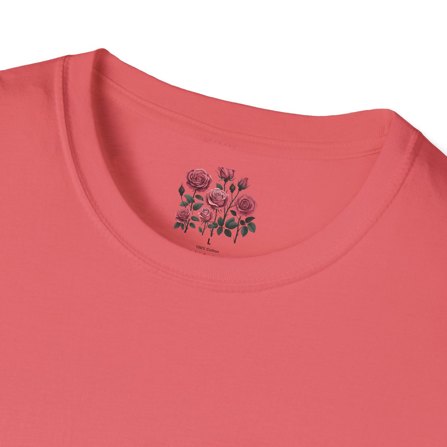 Floral & Sparkle Unisex Softstyle T-Shirt - Perfect for Gifts, Birthdays, Mother's Day, Casual Wear, and Celebrations