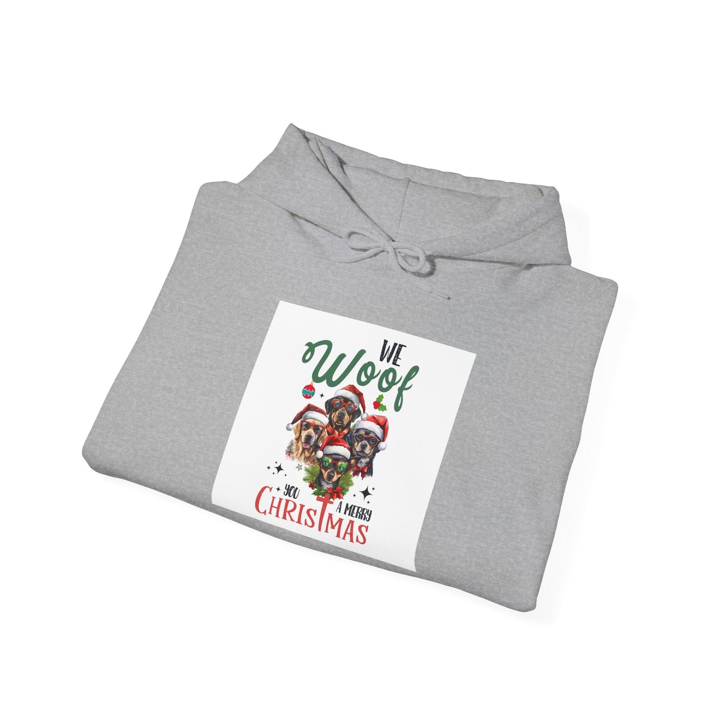Christmas Dog Lovers Hoodie, Holiday Sweatshirt, Cute Pet Gift, Cozy Winter Apparel, Funny Xmas Sweatshirt, Warm Dog Mom Gift