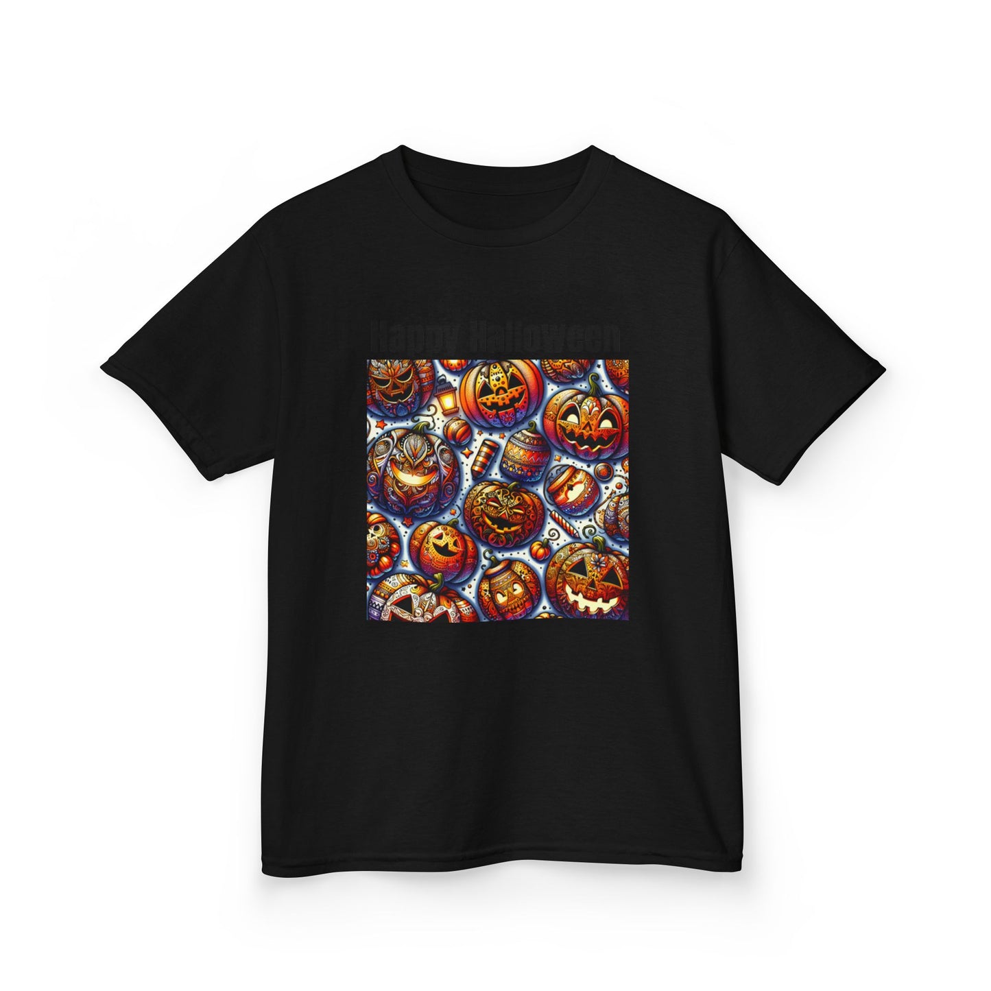 Kids Halloween Cotton Tee, Cute Spooky Shirt for Children, Fall Festive Wear, Trick or Treat Top, Halloween Costume T-Shirt