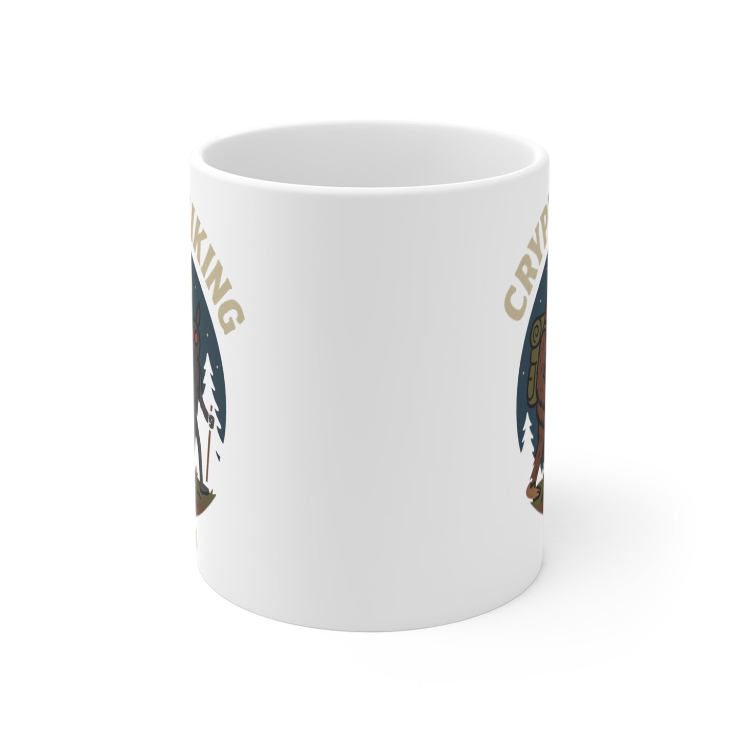 Cryptid Hiking Club Mug