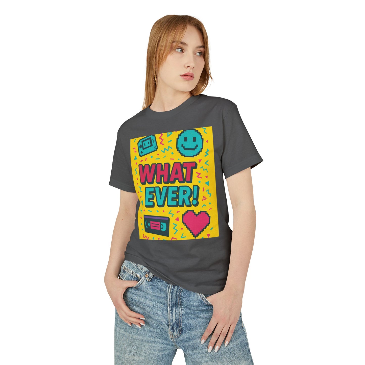 Vibrant Retro Graphic Tee, Perfect for Casual Outings, Gifts for Friends, Summer Fun, 90s Nostalgia T-Shirt, Everyday Wear