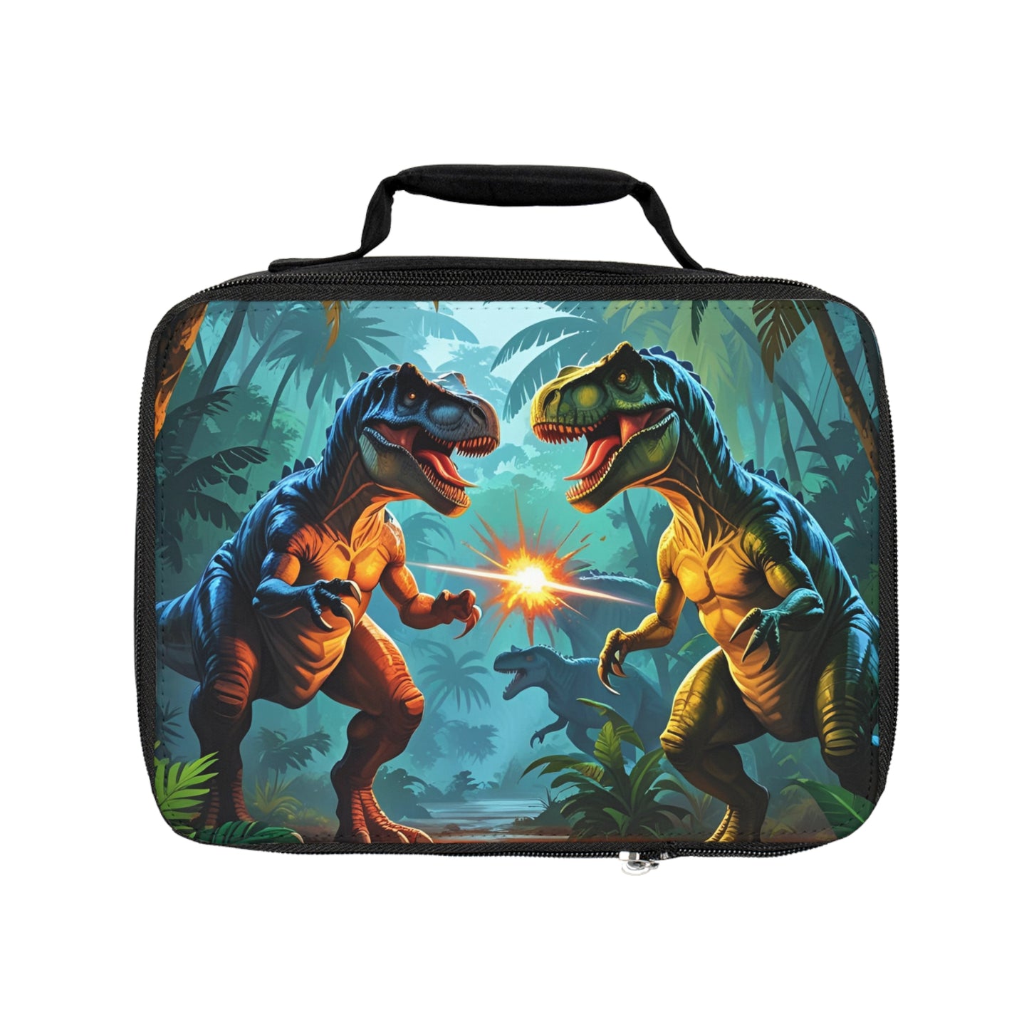 Dinosaur Lunch Bag | Kids Lunchbox, Jurassic Theme, Reusable Tote, Perfect for School, Picnic, Fun Outdoor Adventures, Dino Lover Gift - Toddcraft