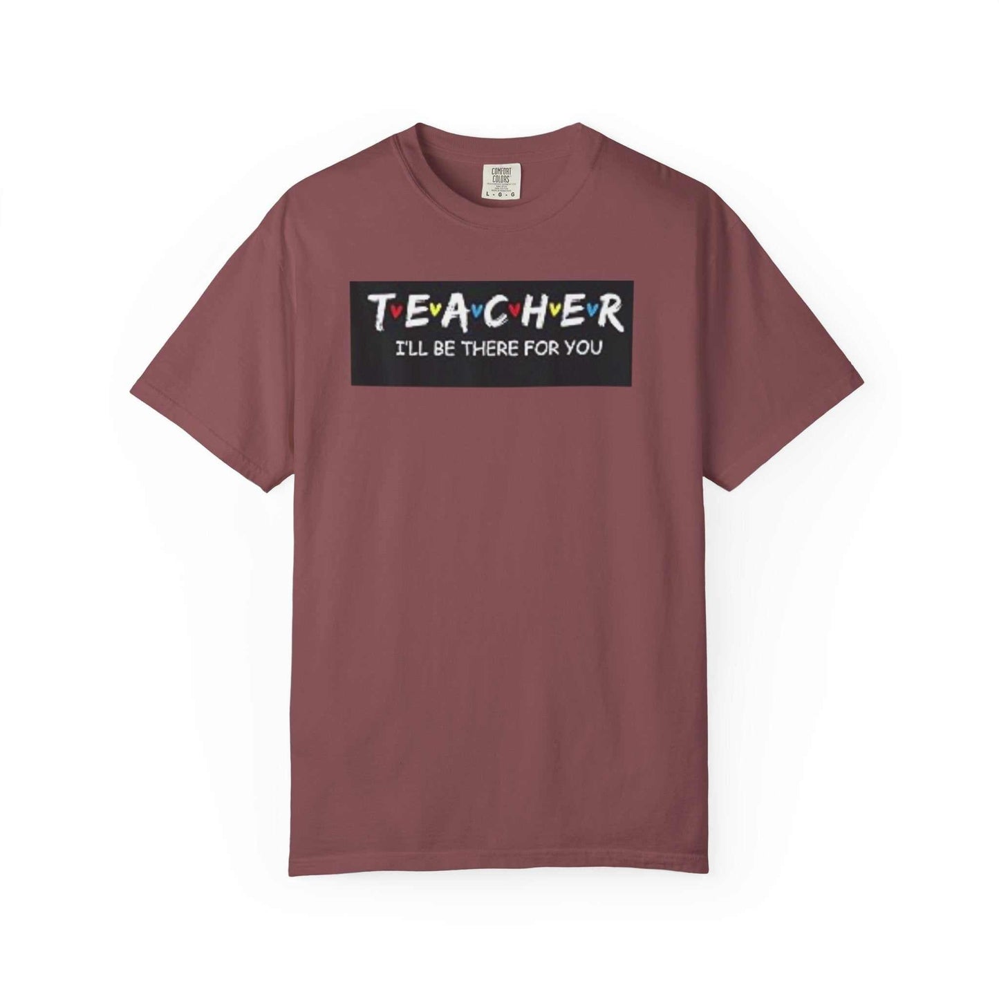 Unisex garment-dyed t-shirt in soft-washed cotton, relaxed fit.